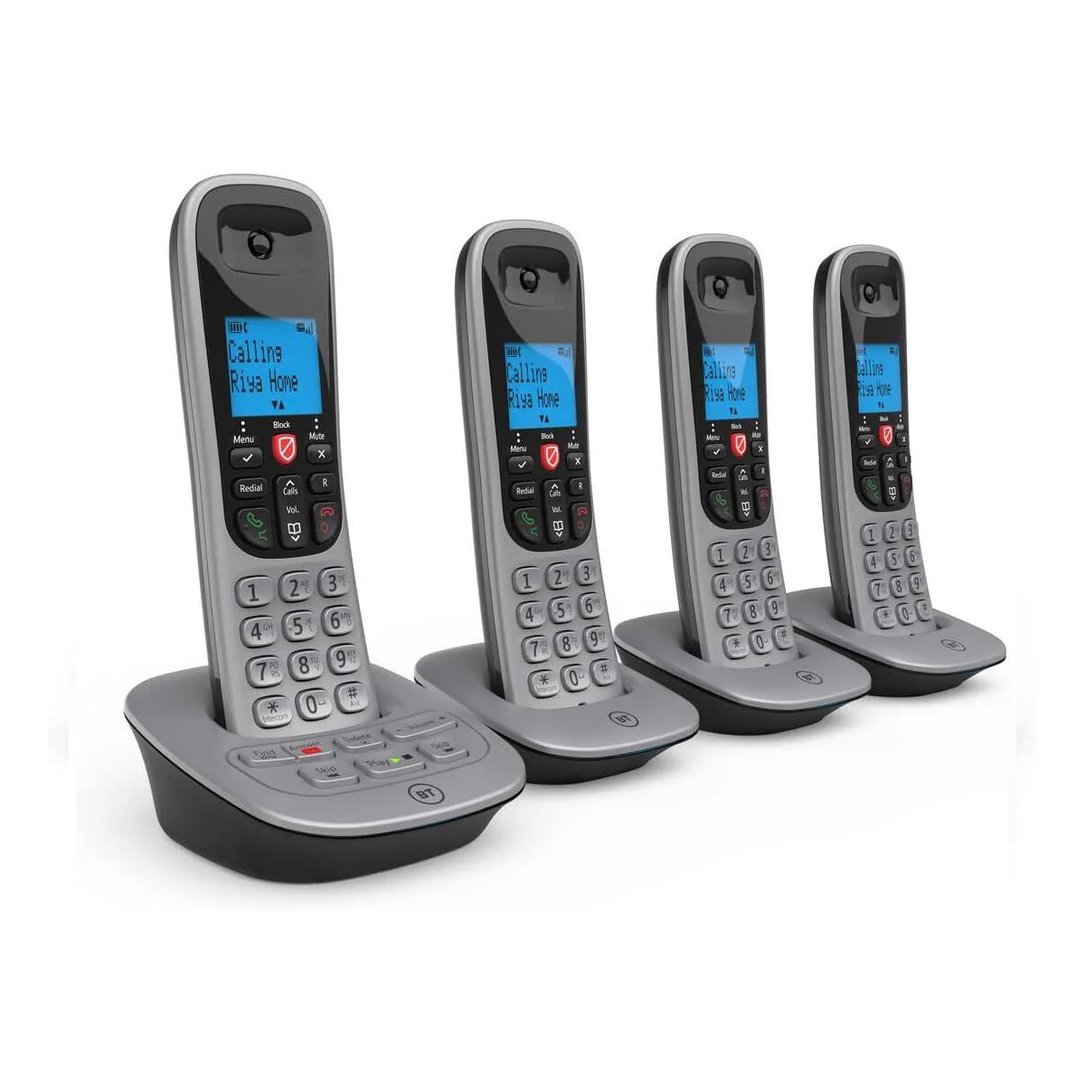 BT 7660 Landline Phone, Quad Handset - Image 3