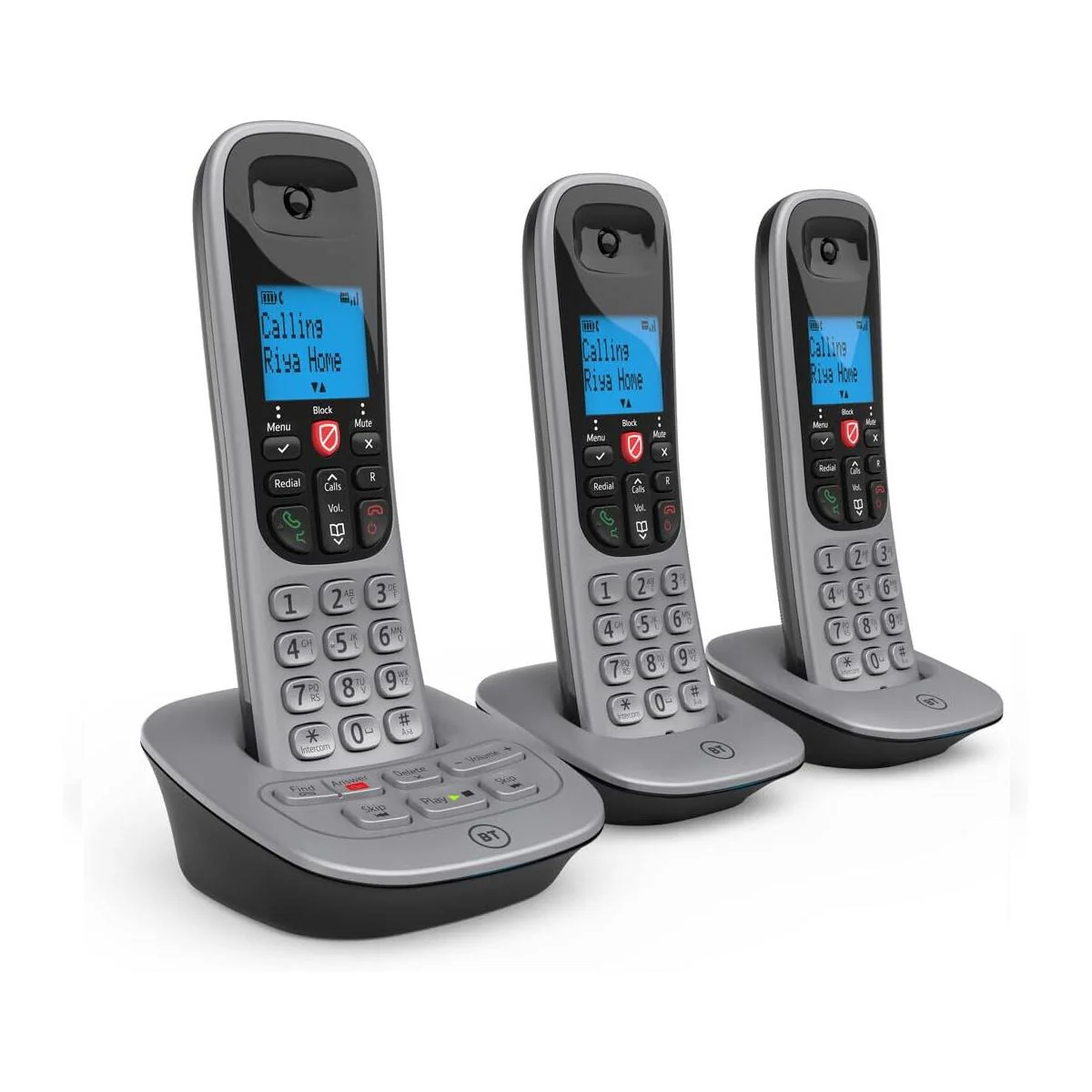 BT 7660 Landline Phone, Trio Handset - Image 3