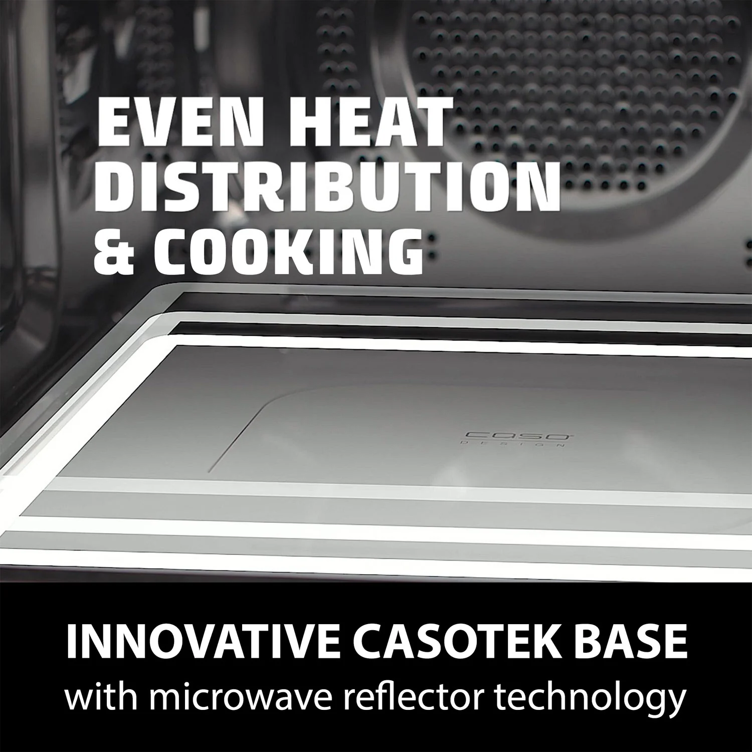 Caso MCG 25 Ceramic Chef Microwave - Image 2