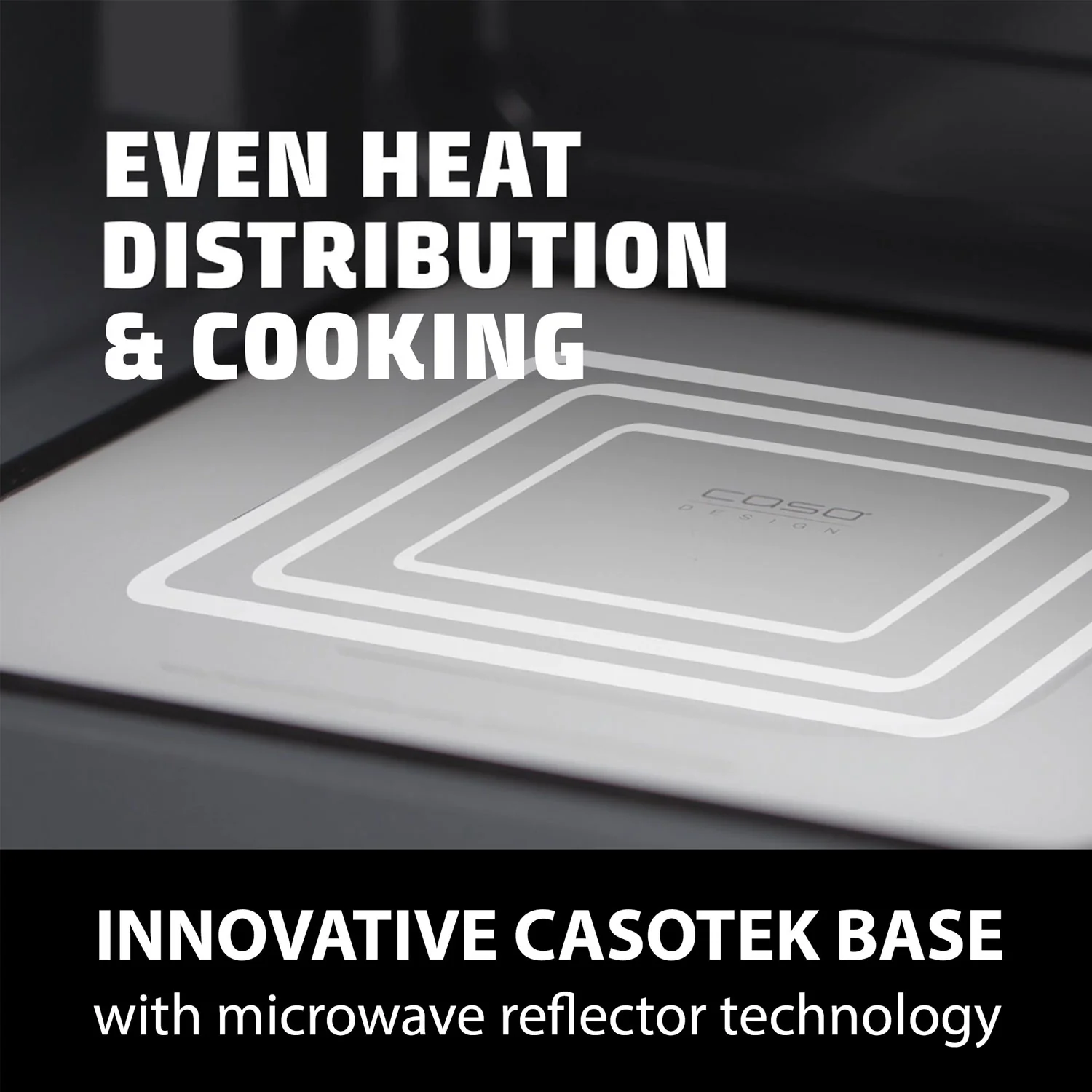 Caso MG 25 Ecostyle Ceramic Microwave & Grill - Image 2