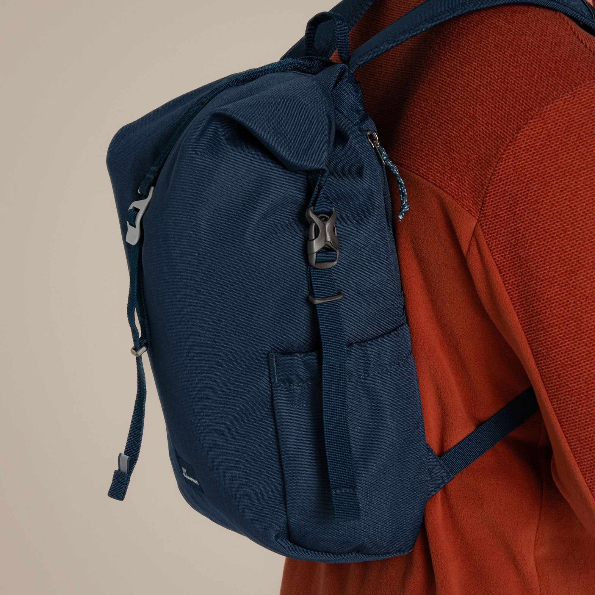 Craghoppers 16L Kiwi Classic Rolltop Backpack II | Blue Stone - Image 3