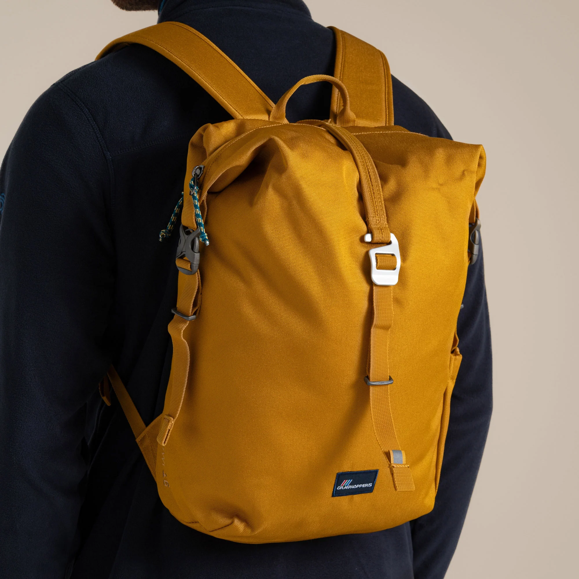 Craghoppers 16L Kiwi Classic Rolltop Backpack II | Dark Butterscotch