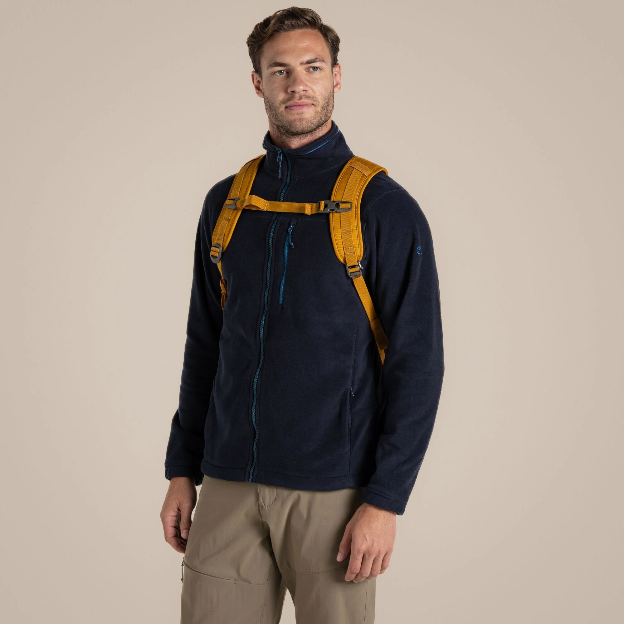 Craghoppers 16L Kiwi Classic Rolltop Backpack II | Dark Butterscotch - Image 3