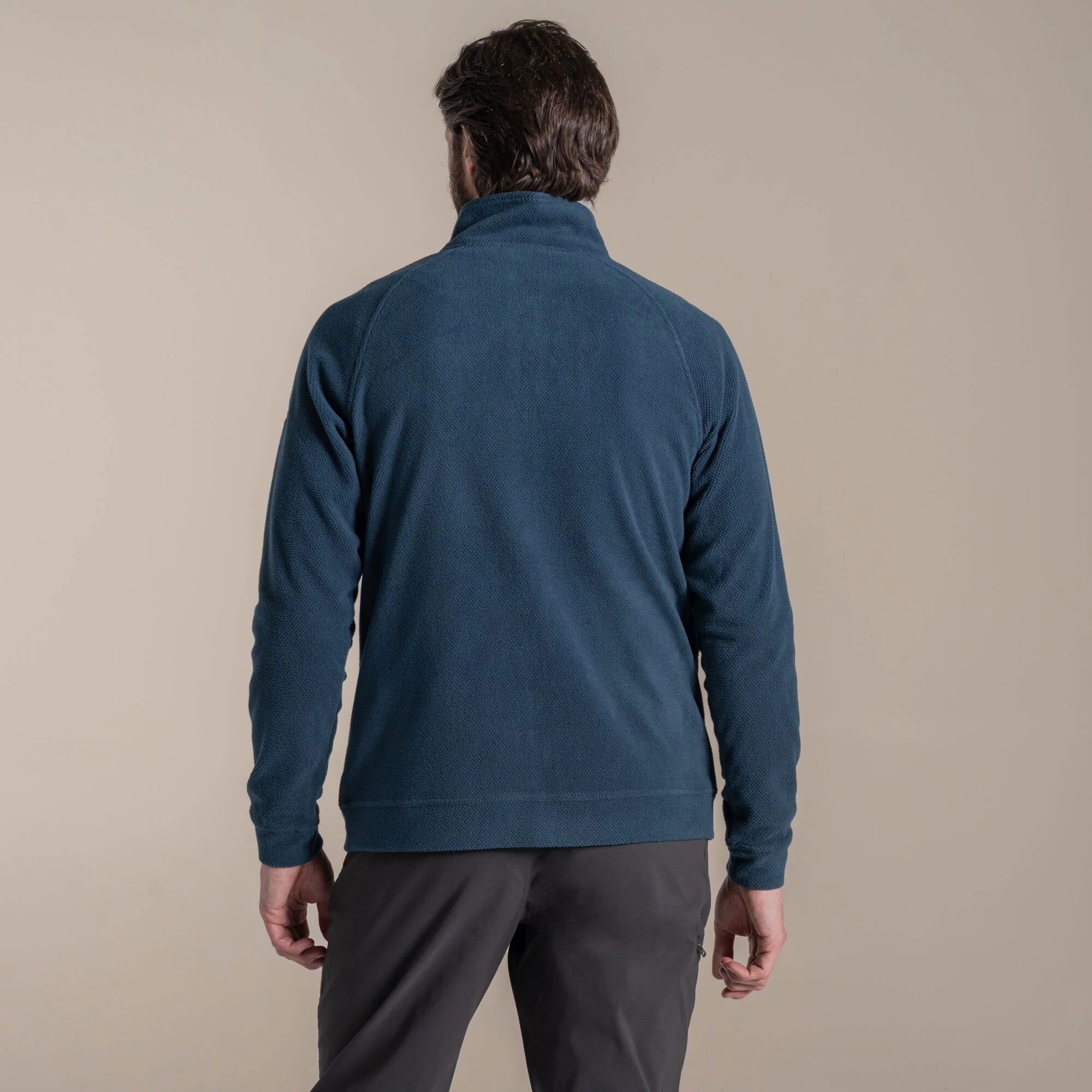 Craghoppers Men's Charlston Full Zip Fleece Jacket | Blue Stone - Image 3