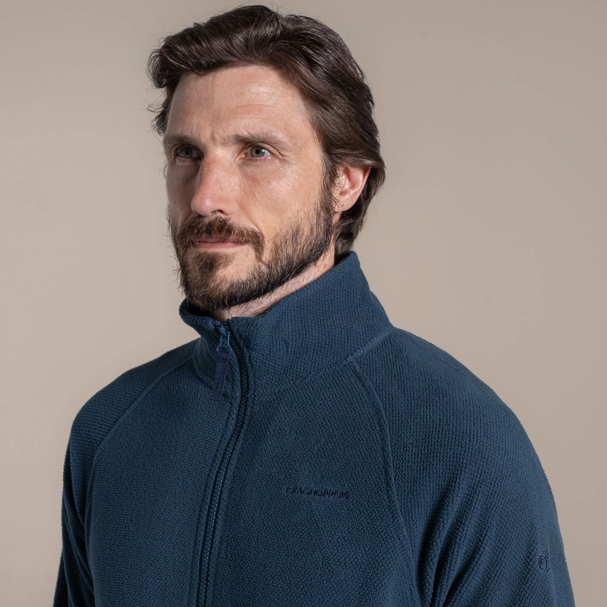 Craghoppers Men's Charlston Full Zip Fleece Jacket | Blue Stone - Image 4