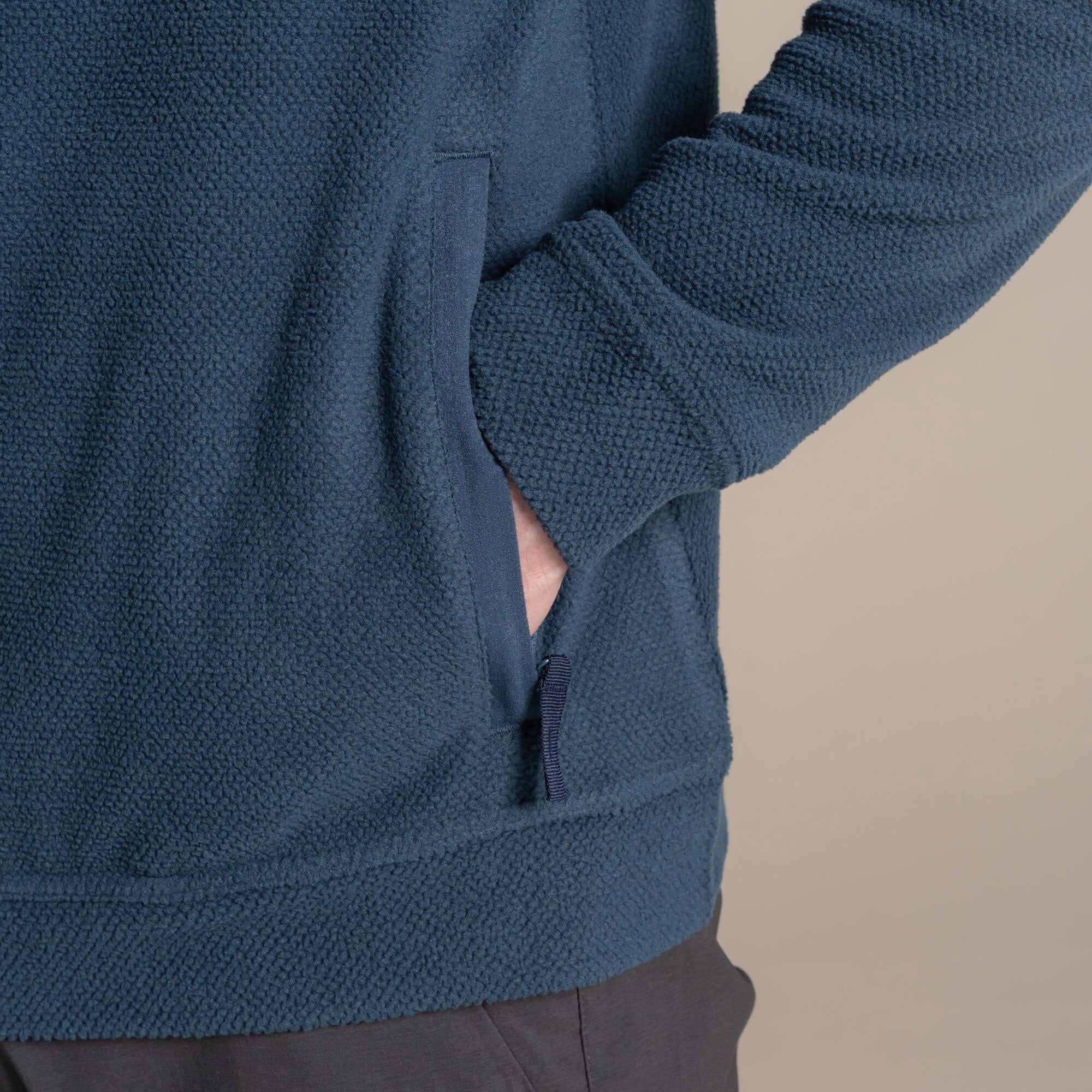 Craghoppers Men's Charlston Full Zip Fleece Jacket | Blue Stone - Image 5