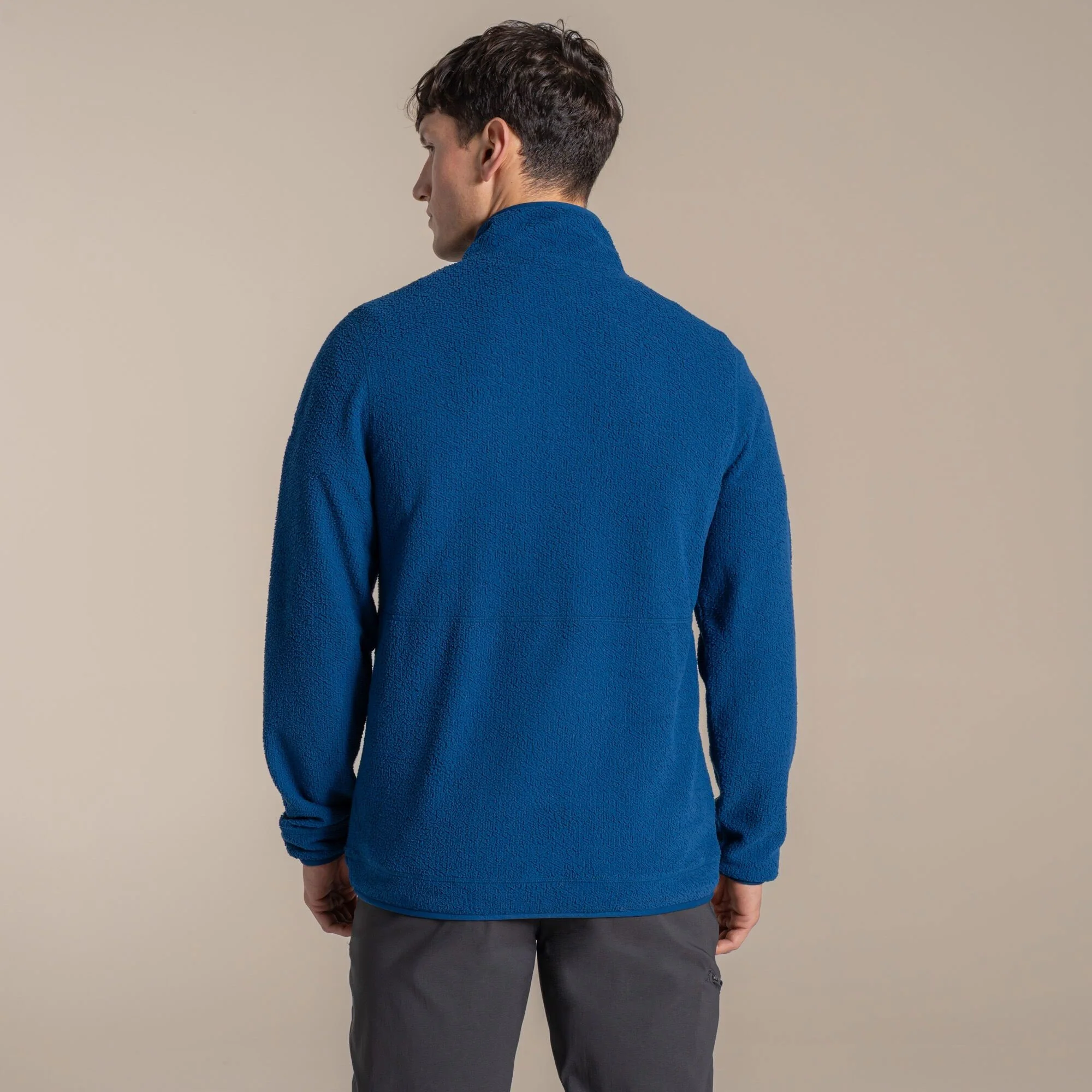 Craghoppers Men's Compresslite Half Zip Fleece | Juniper Berry - Image 3