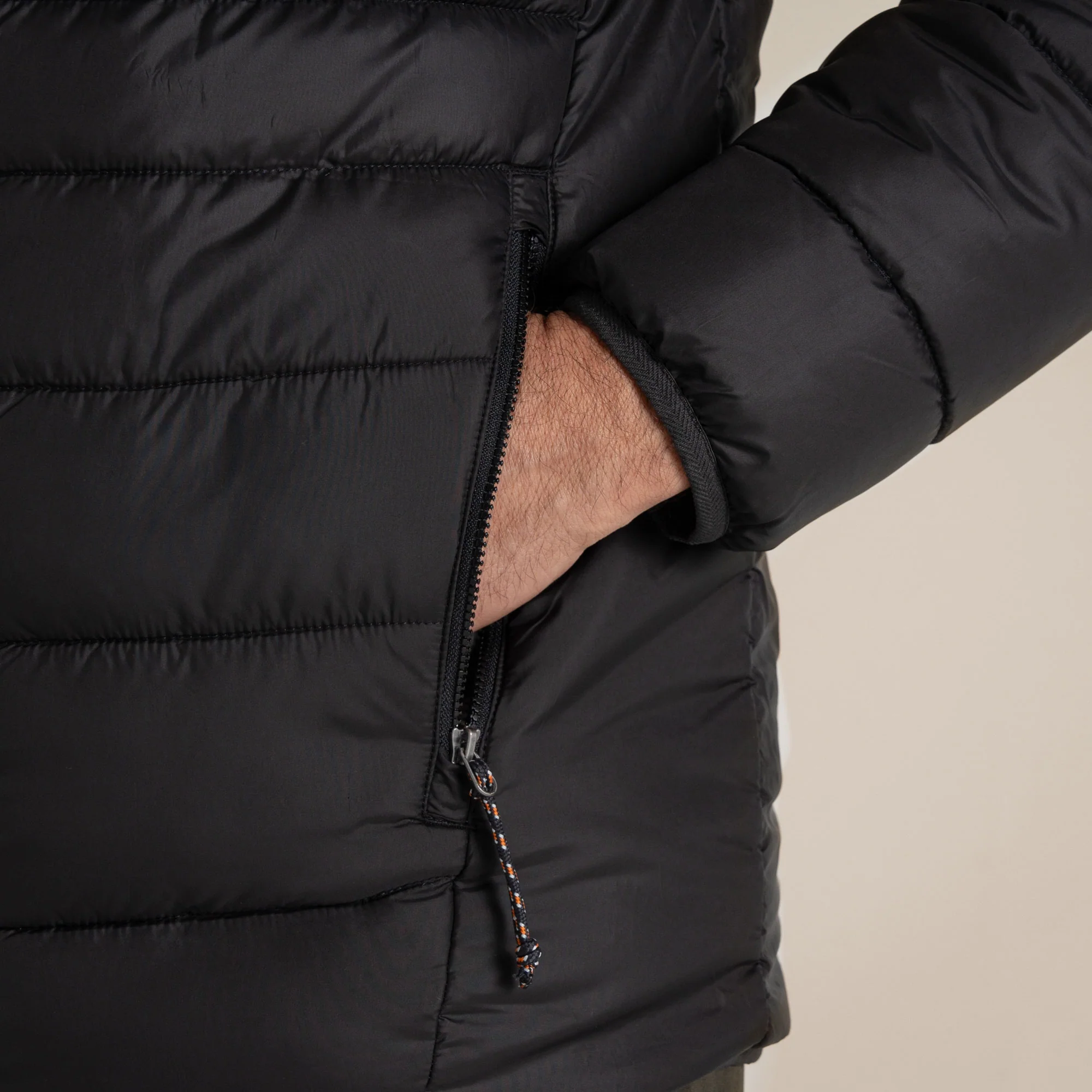 Craghoppers Men's Compresslite IX Hooded Insulating Jacket | Black - Image 5