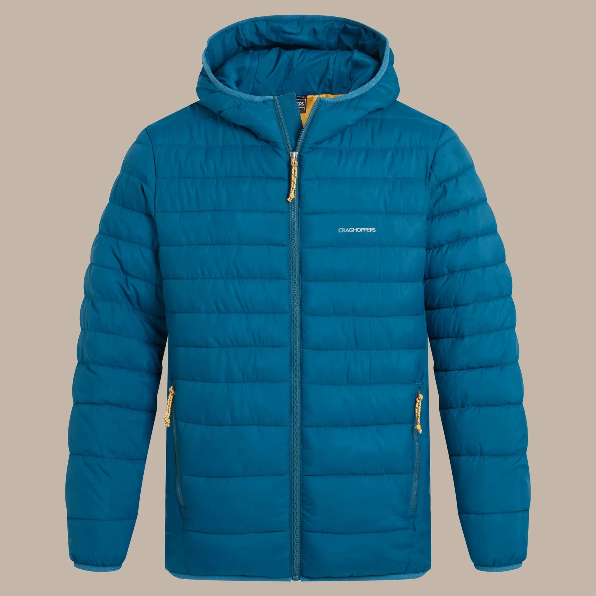 Craghoppers Men's Compresslite IX Hooded Insulating Jacket | Coastal Blue - Image 10