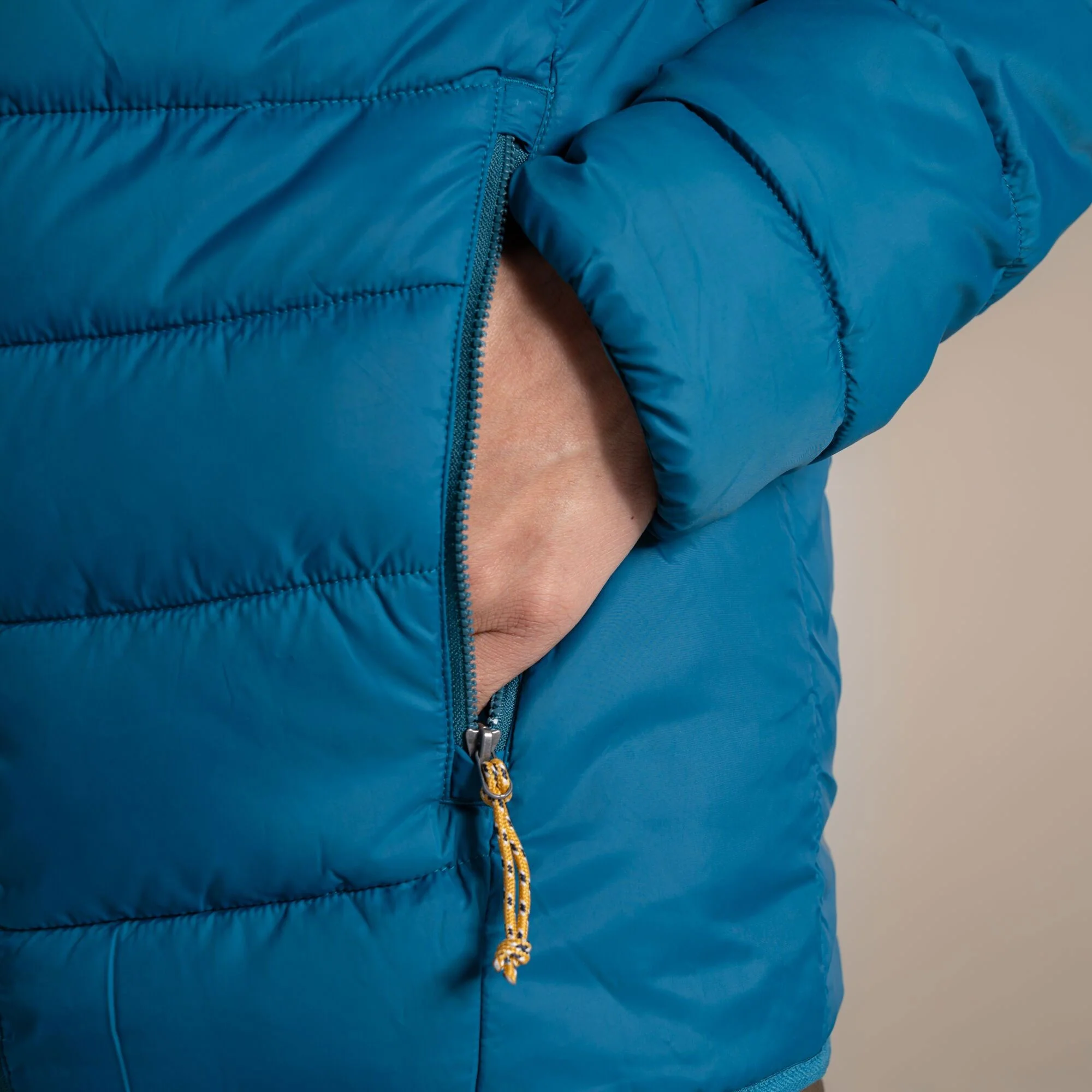 Craghoppers Men's Compresslite IX Hooded Insulating Jacket | Coastal Blue - Image 7