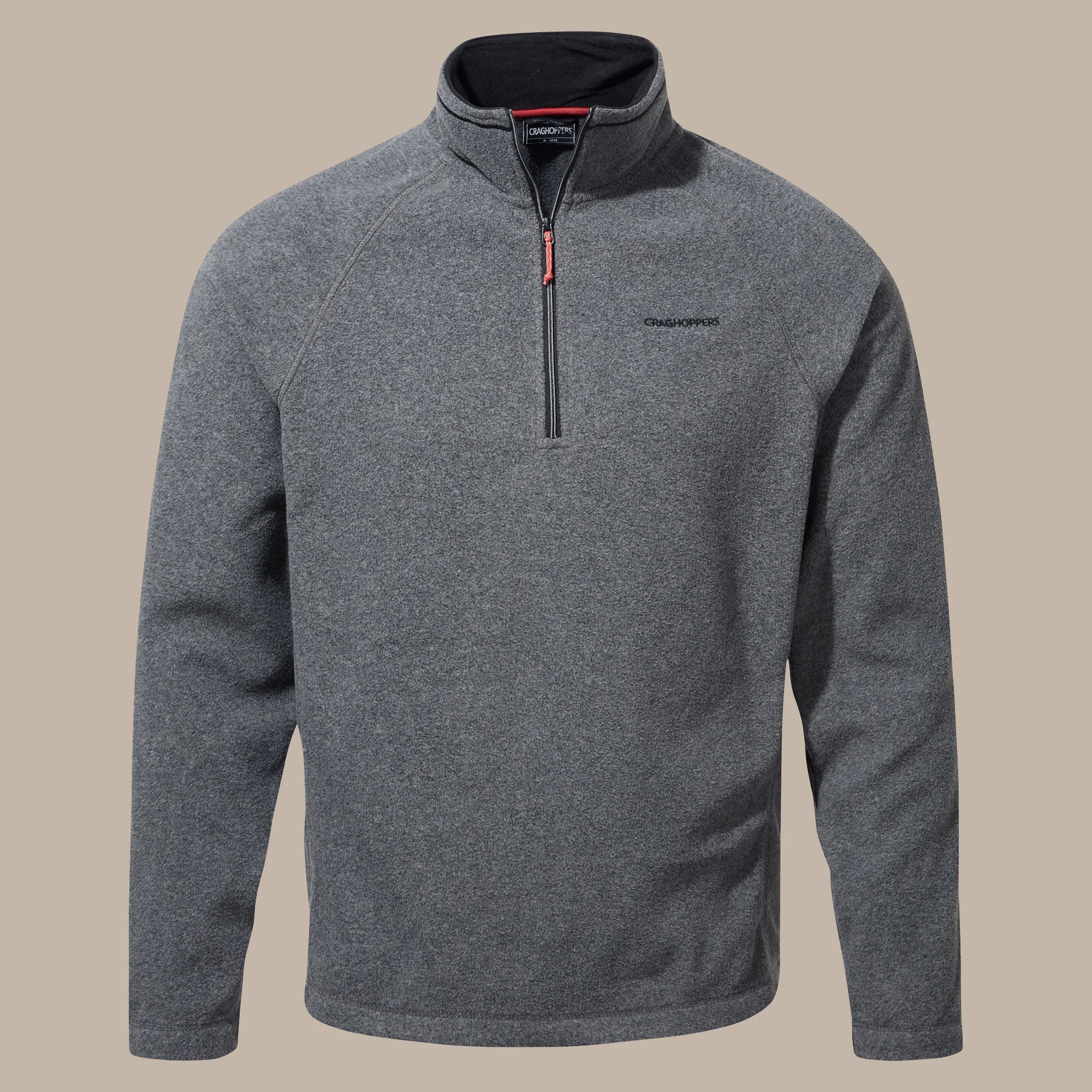 Craghoppers Men's Corey VI Half Zip Fleece | Black Pepper Marl - Image 6