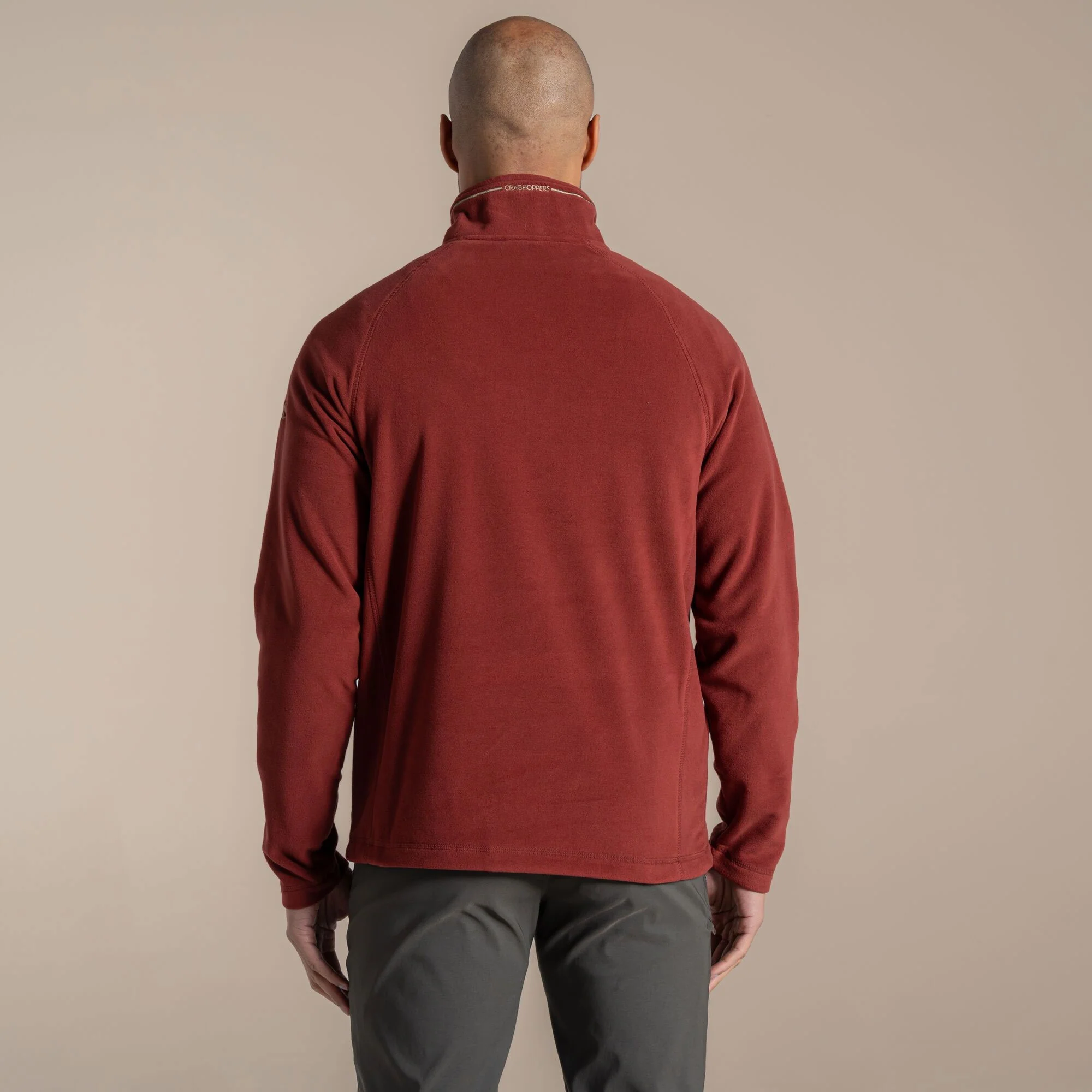 Craghoppers Men's Corey VI Half Zip Fleece | Red Jasper - Image 2