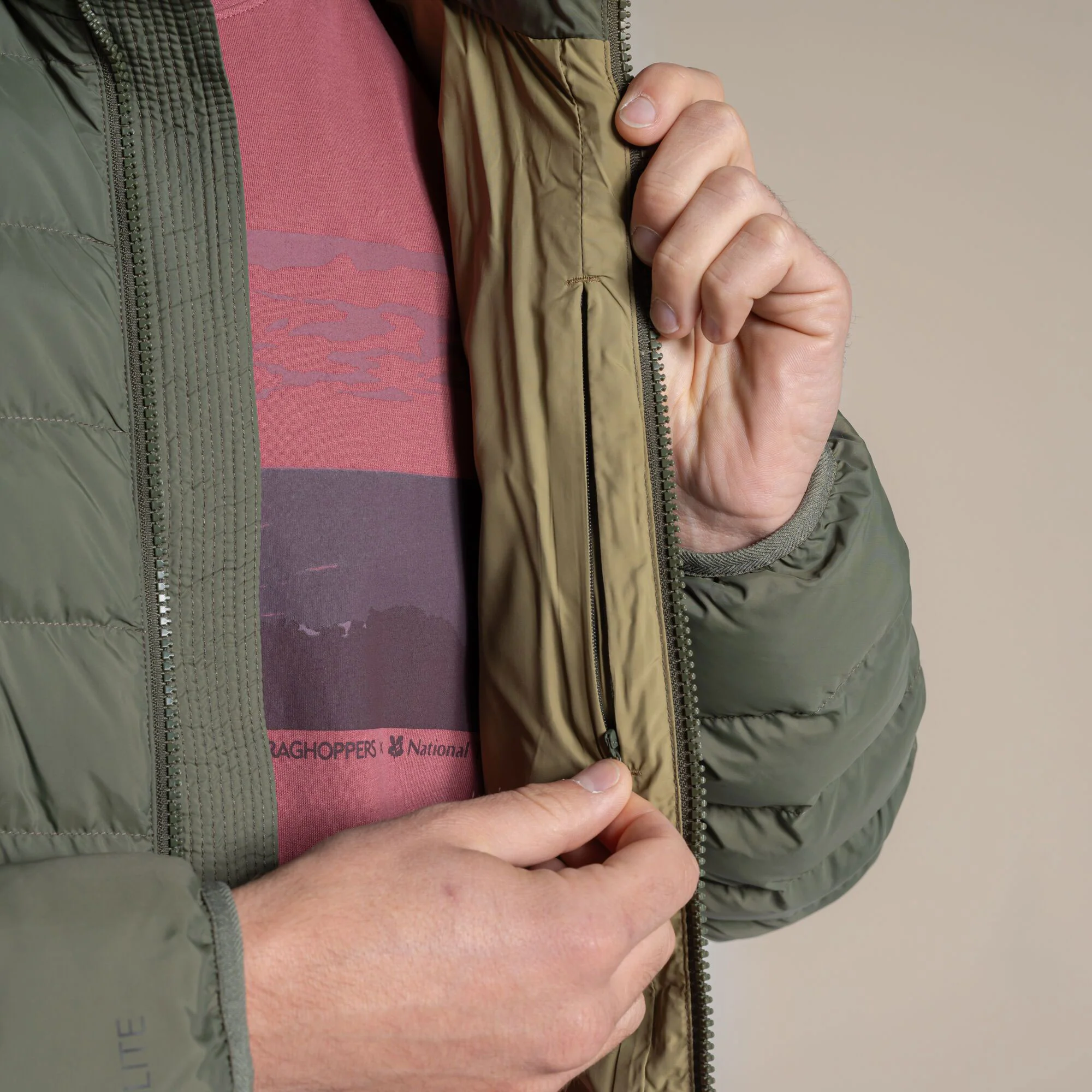 Craghoppers Men's Dalesway Insulating Jacket | Dark Sage - Image 6