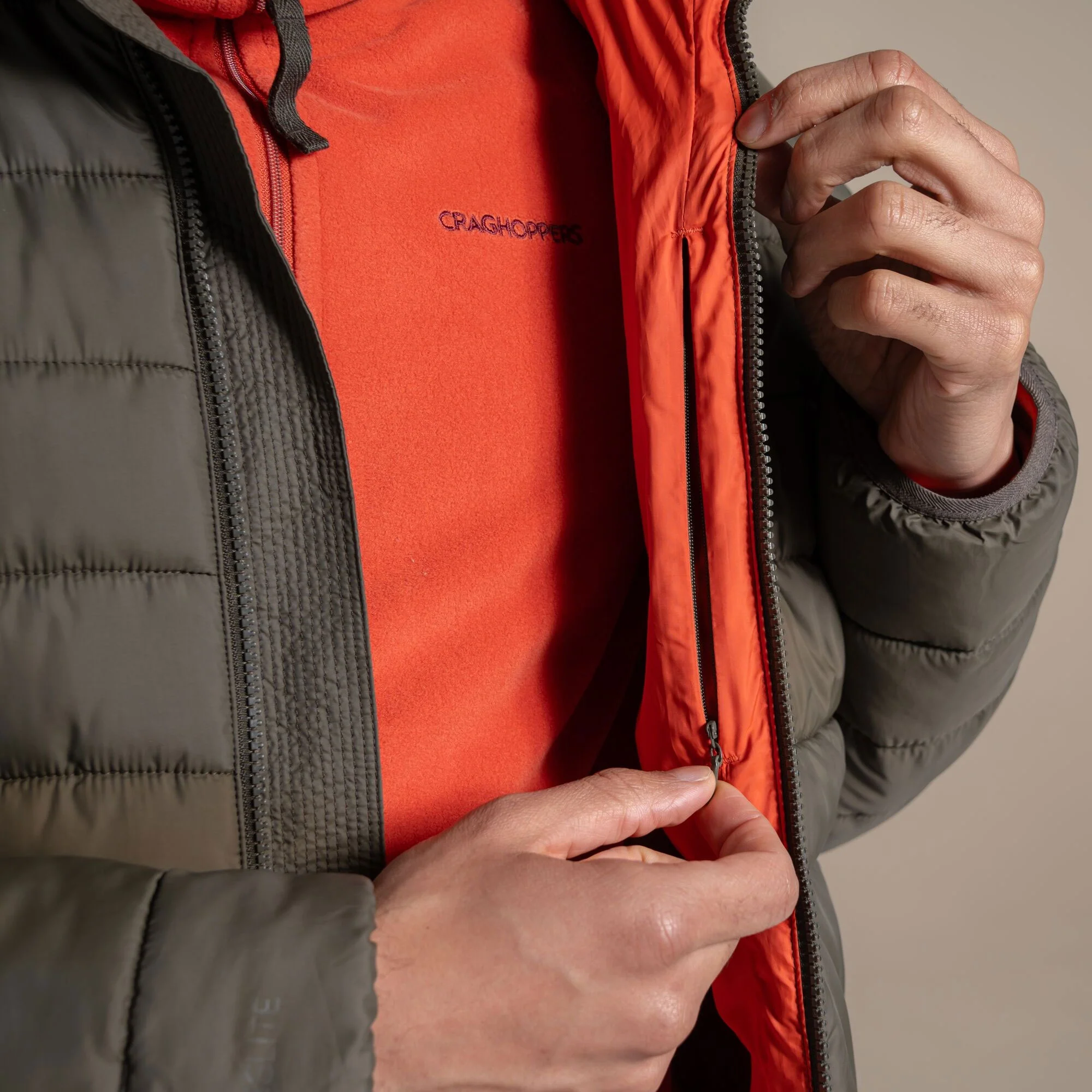 Craghoppers Men's Dalesway Insulating Jacket | Woodland Green - Image 10
