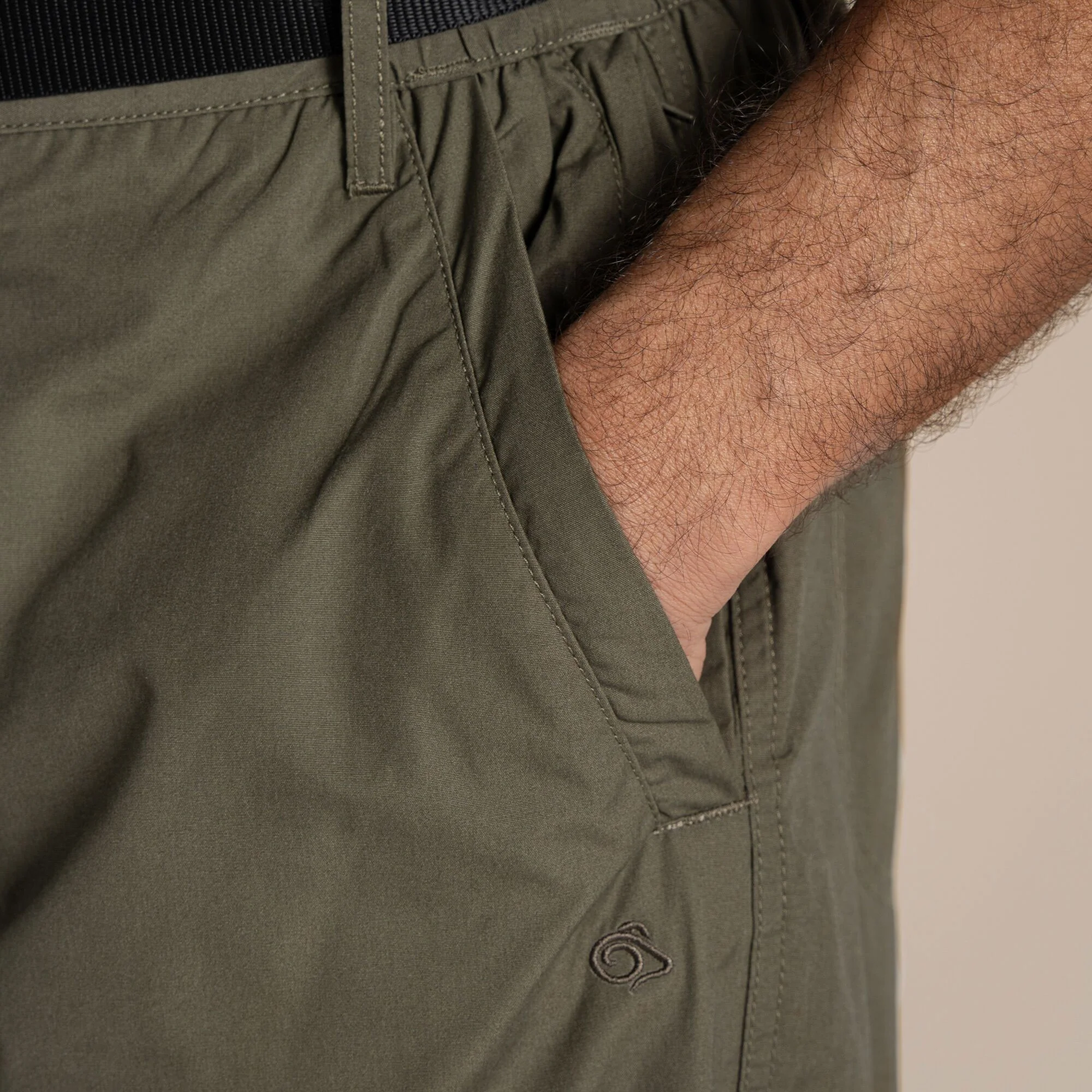 Craghoppers Men's Kiwi Classic Trousers | Wild Olive - Image 6