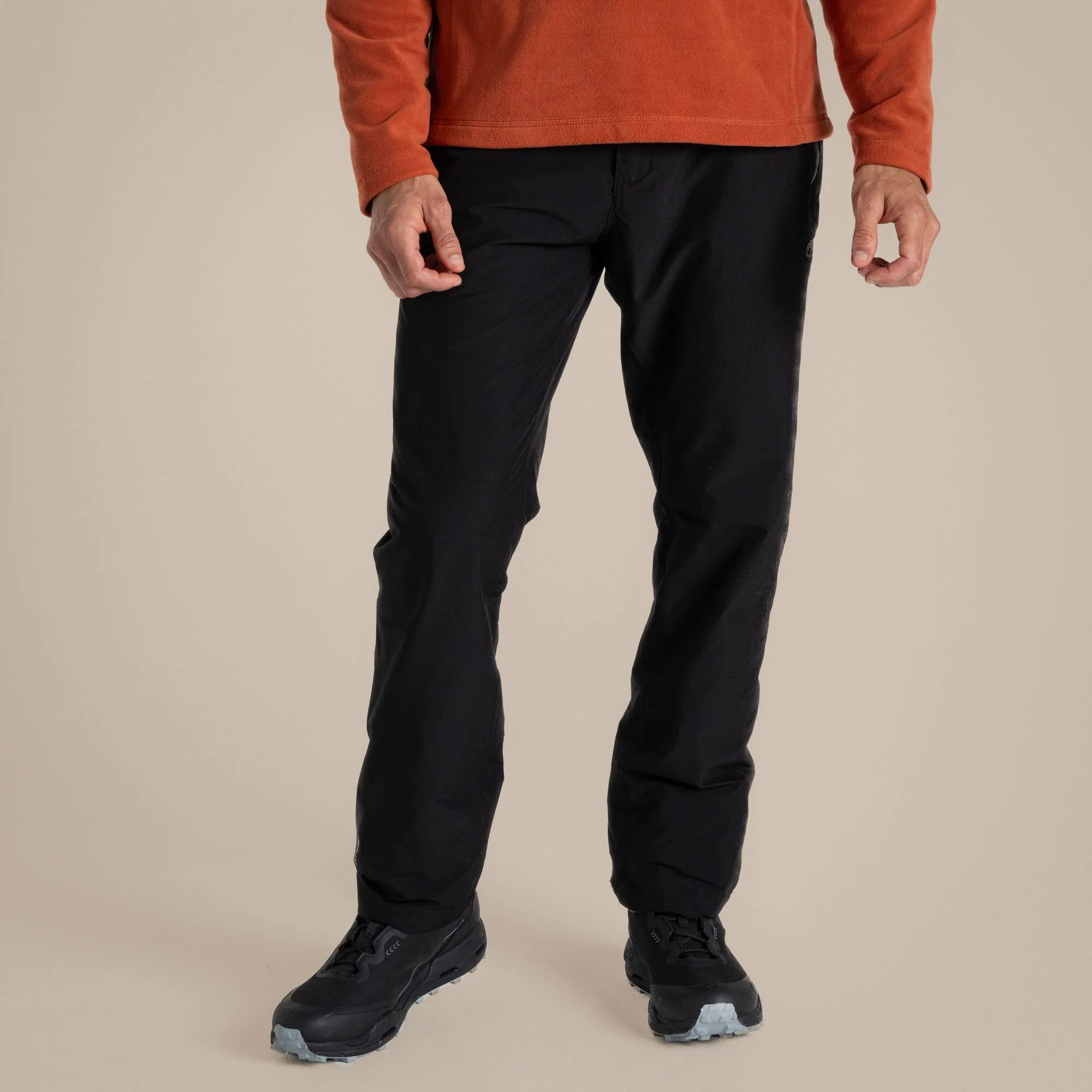 Craghoppers Men's Kiwi Pro II Waterproof Trousers | Black - Image 2