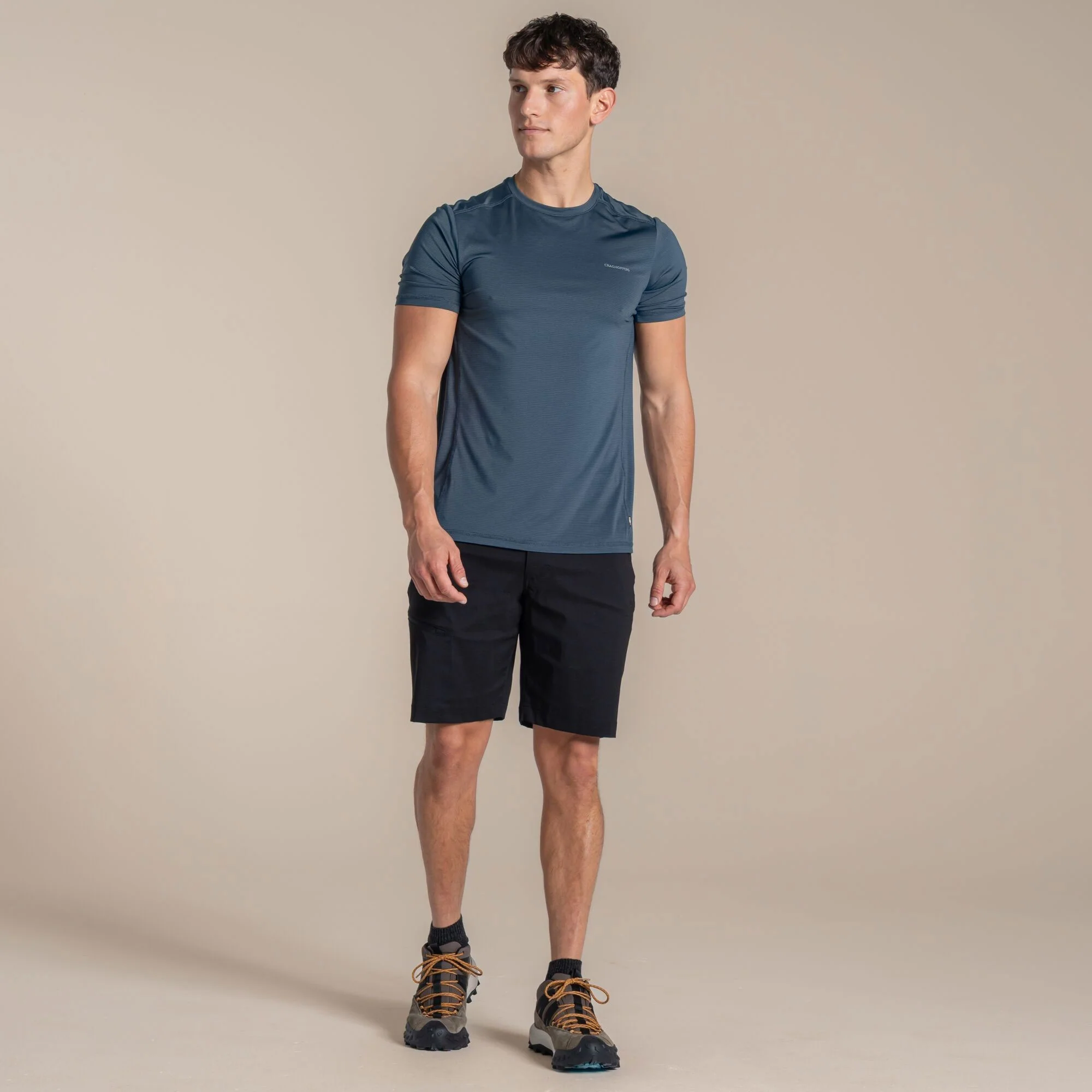 Craghoppers Men's Kiwi Pro III Short | Black - Image 2