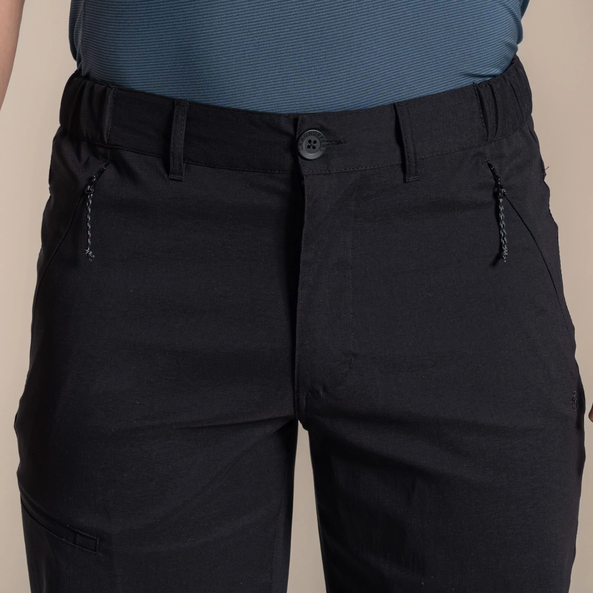 Craghoppers Men's Kiwi Pro III Short | Black - Image 5