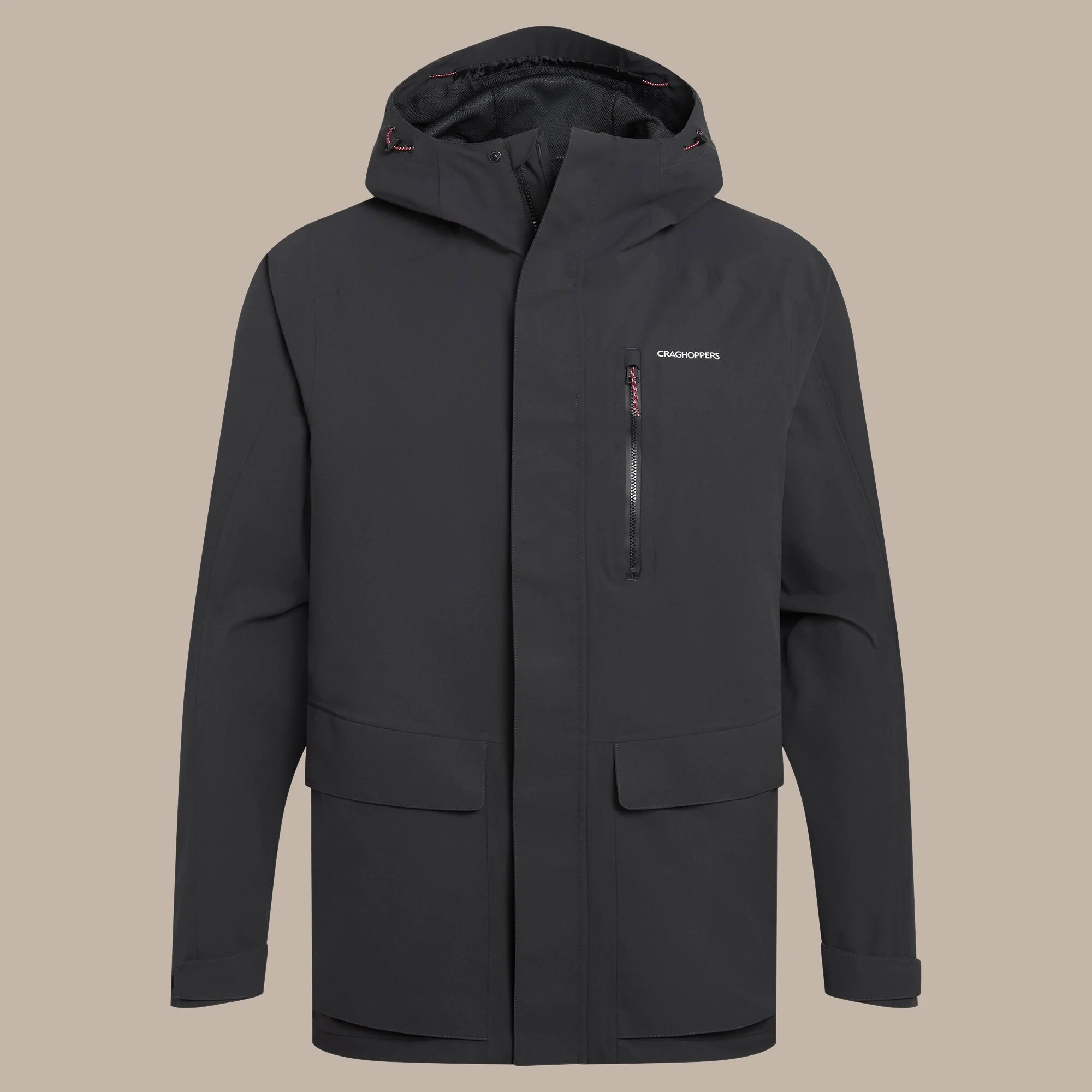 Craghoppers Men's Lorton II Waterproof Jacket | Dark Iron - Image 10