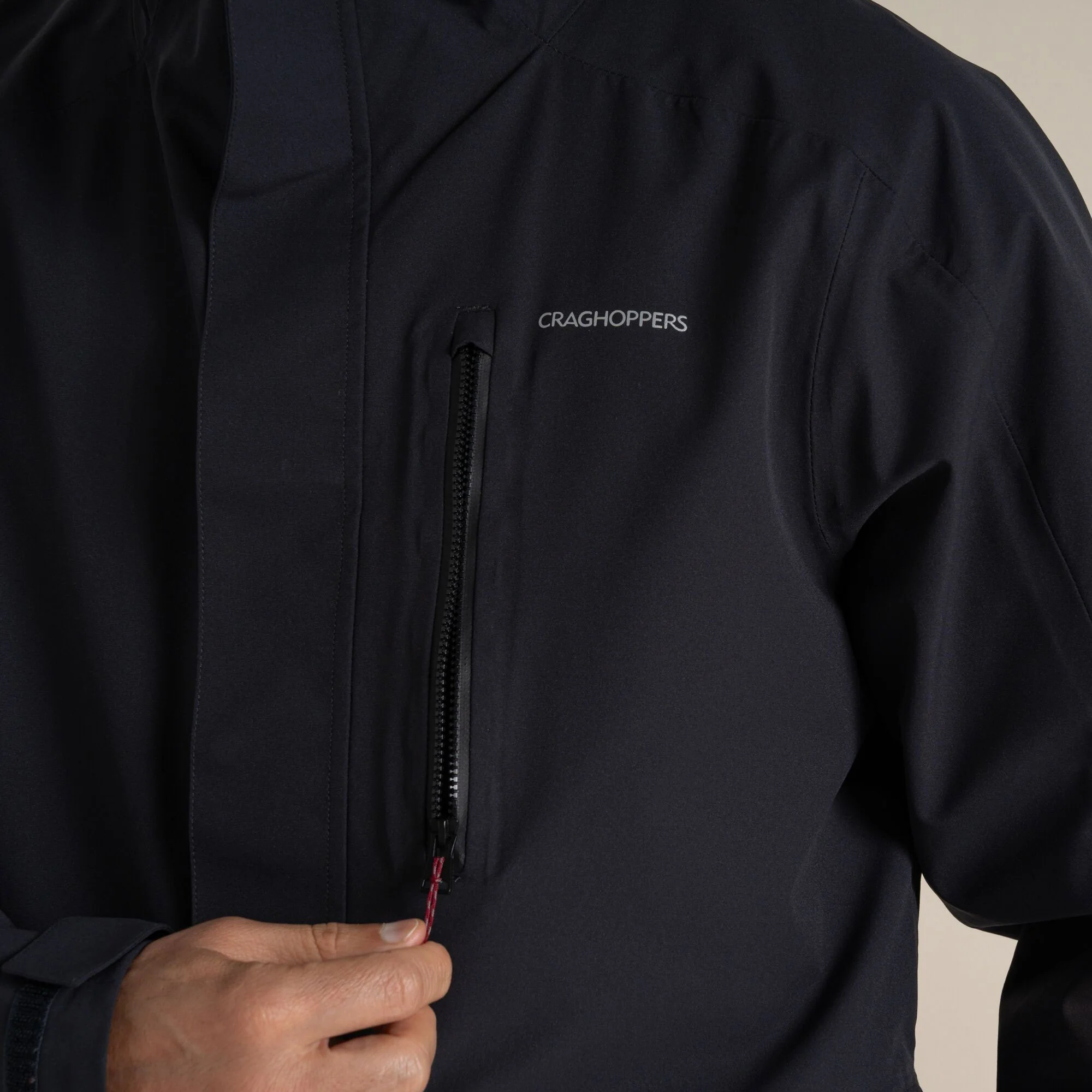 Craghoppers Men's Lorton II Waterproof Jacket | Dark Iron - Image 4