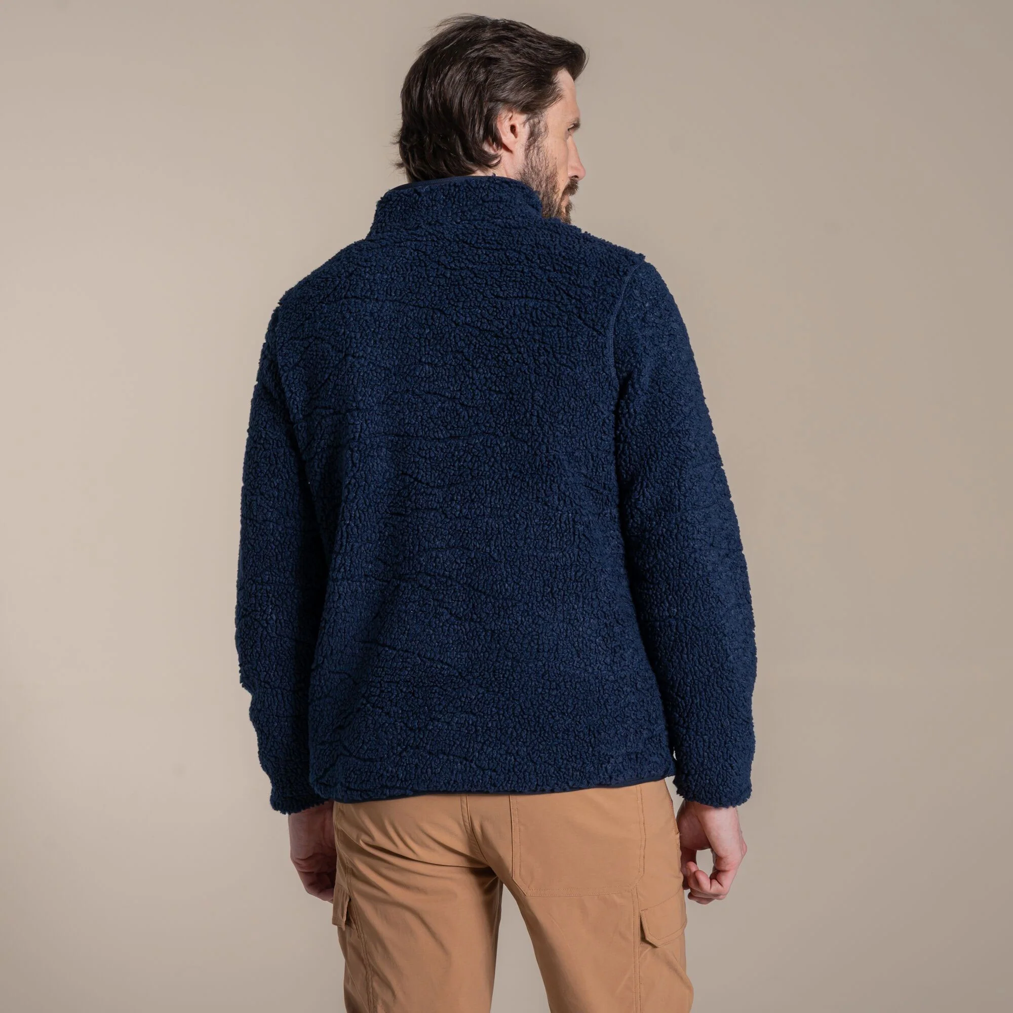 Craghoppers Men's National Trust Lathkill Full Zip Fleece | Blue Navy - Image 2