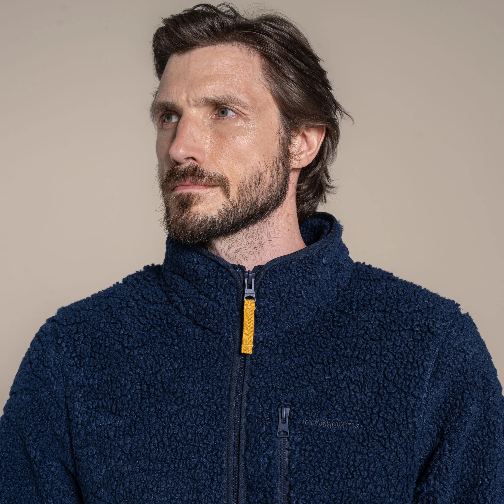 Craghoppers Men's National Trust Lathkill Full Zip Fleece | Blue Navy - Image 6