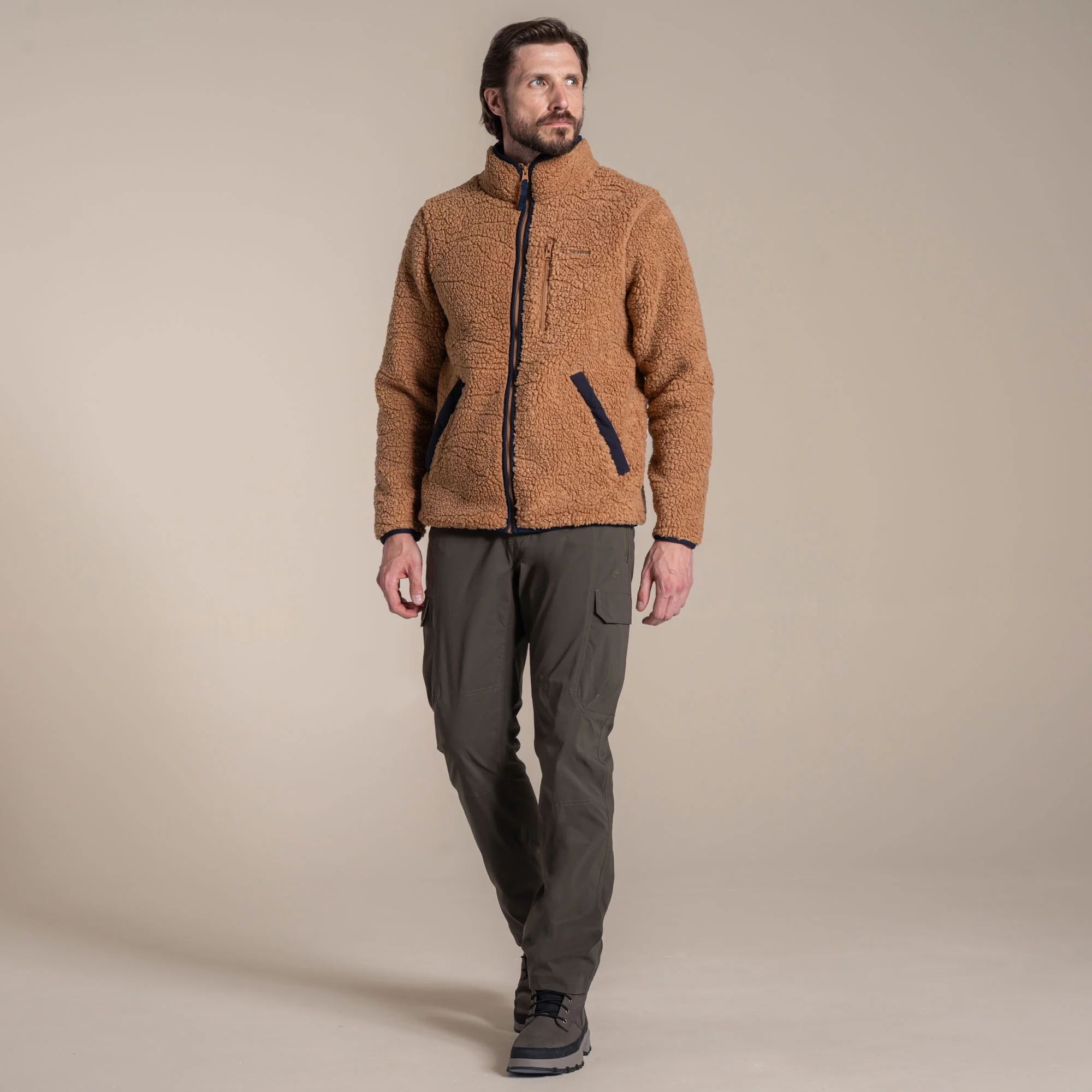 Craghoppers Men's National Trust Lathkill Full Zip Fleece | Boulder - Image 3