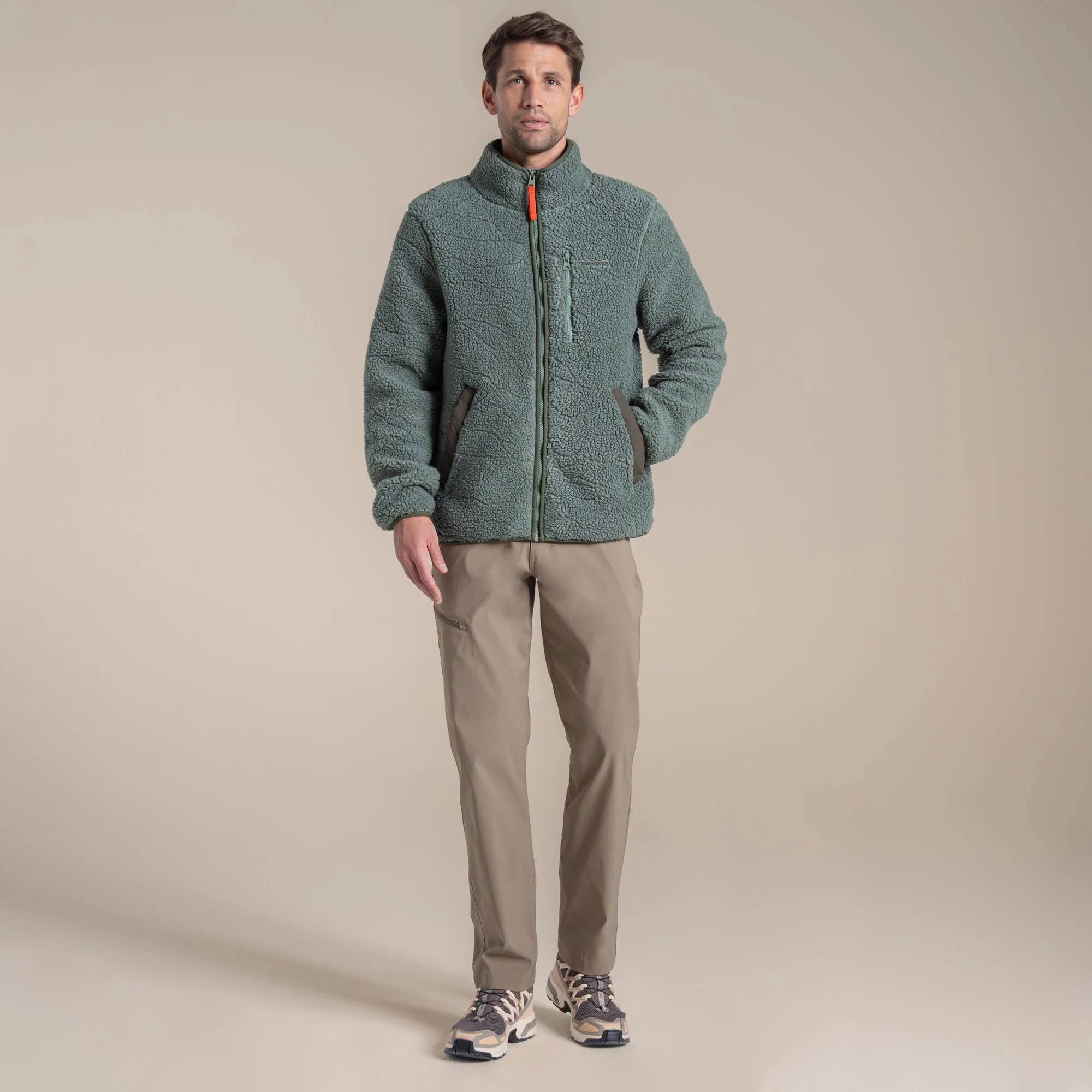Craghoppers Men's National Trust Lathkill Full Zip Fleece | Laurel Green - Image 5