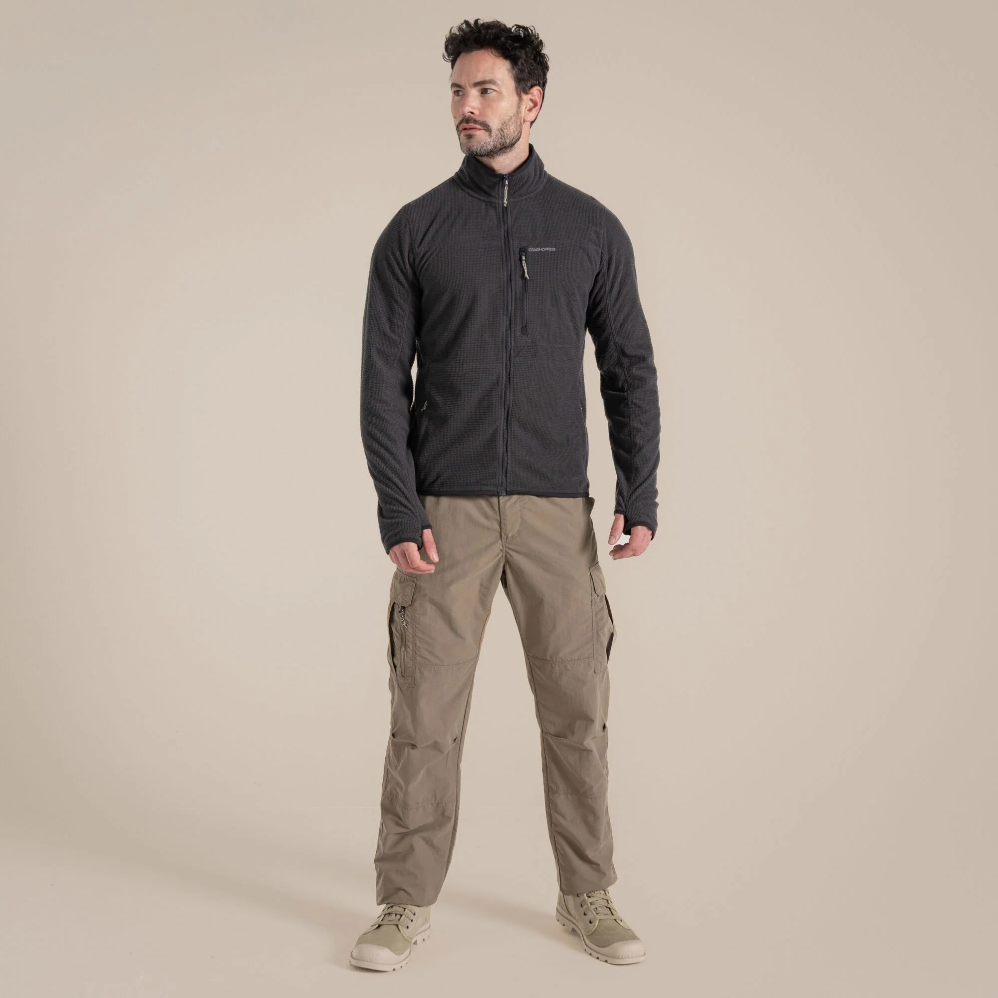 Craghoppers Men's NosiLife Spry Jacket | Black Pepper - Image 3
