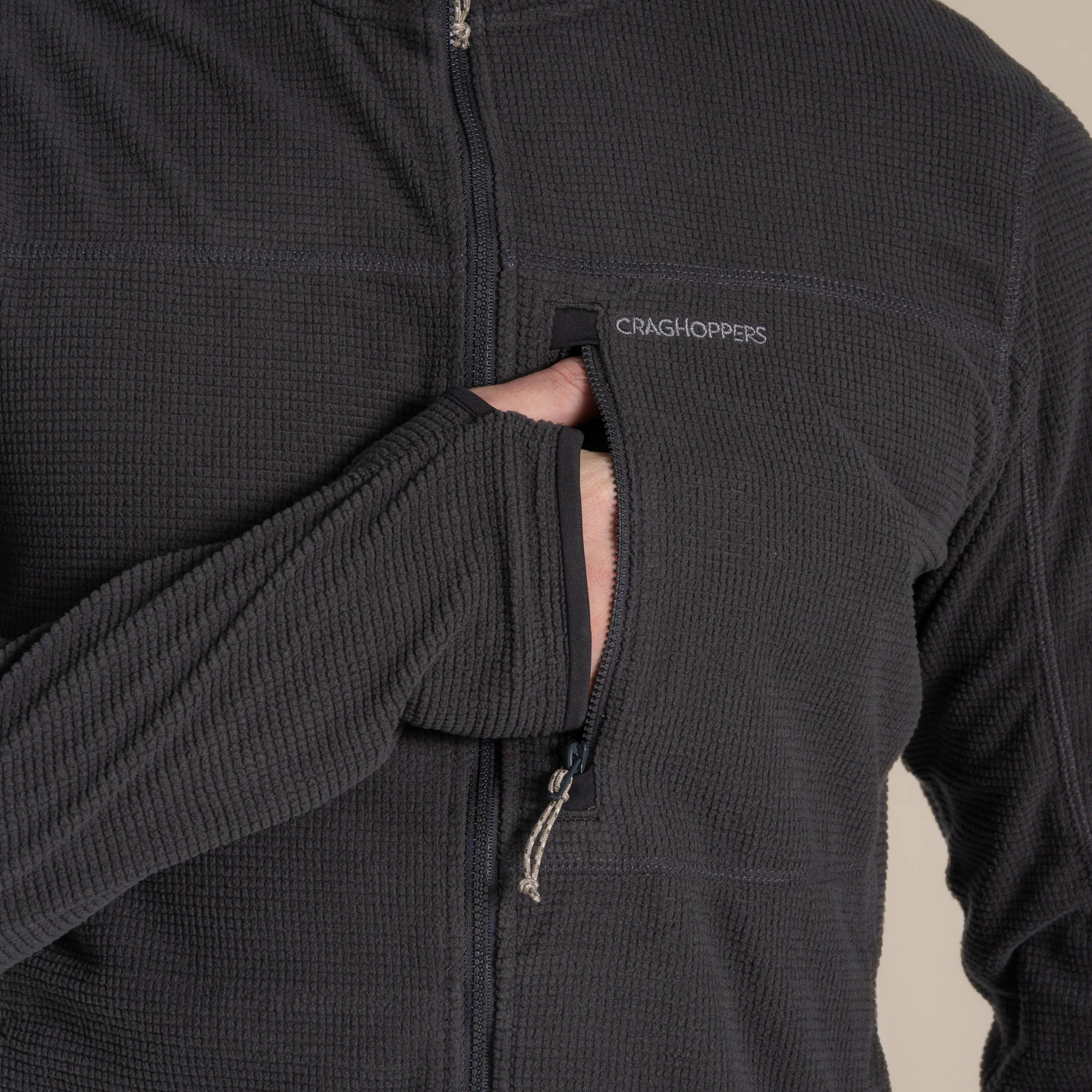 Craghoppers Men's NosiLife Spry Jacket | Black Pepper - Image 5