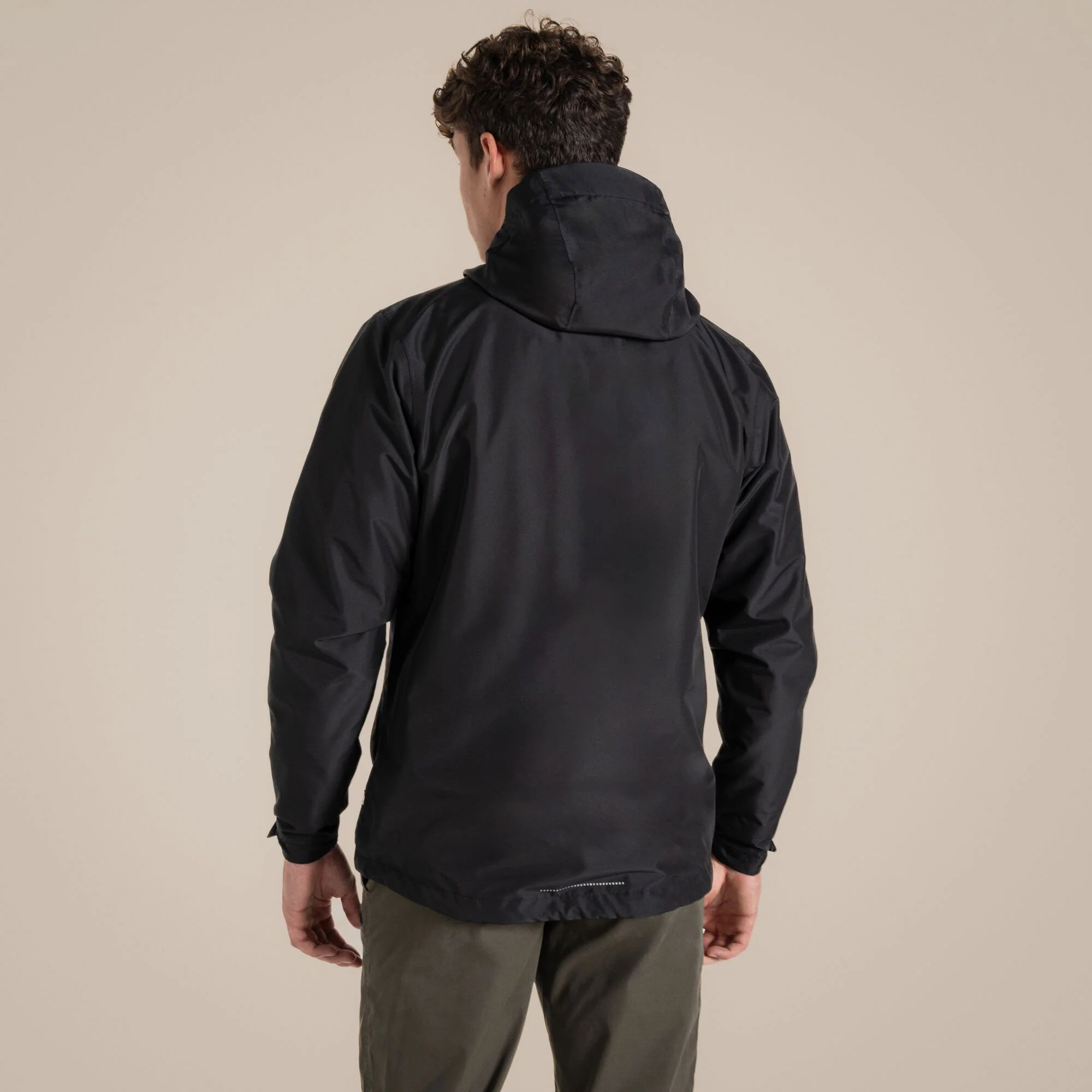 Craghoppers Men's Ossus Waterproof Jacket | Black - Image 2