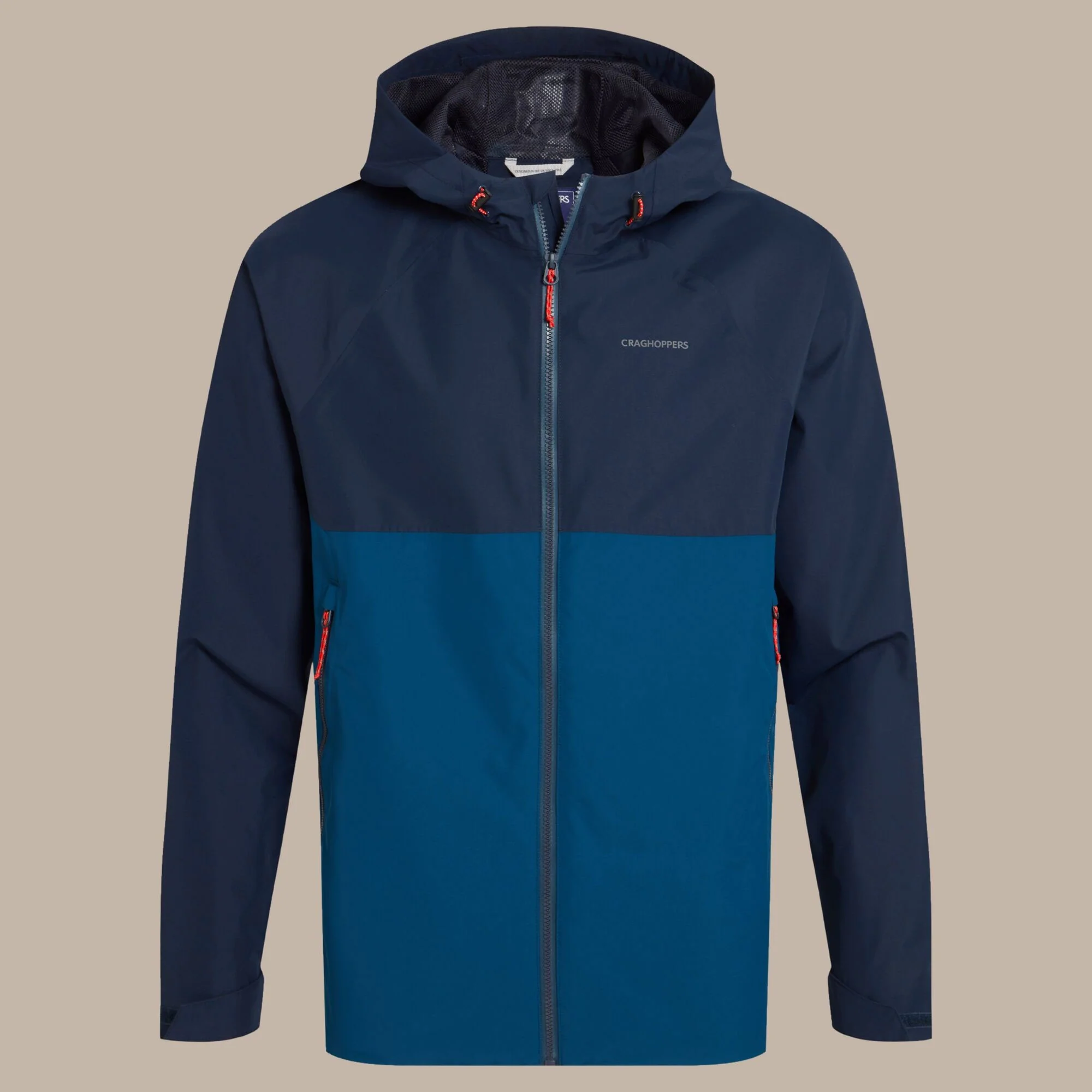 Craghoppers Men's Osuna Waterproof Jacket | Blue Navy / Poseidon Blue - Image 10