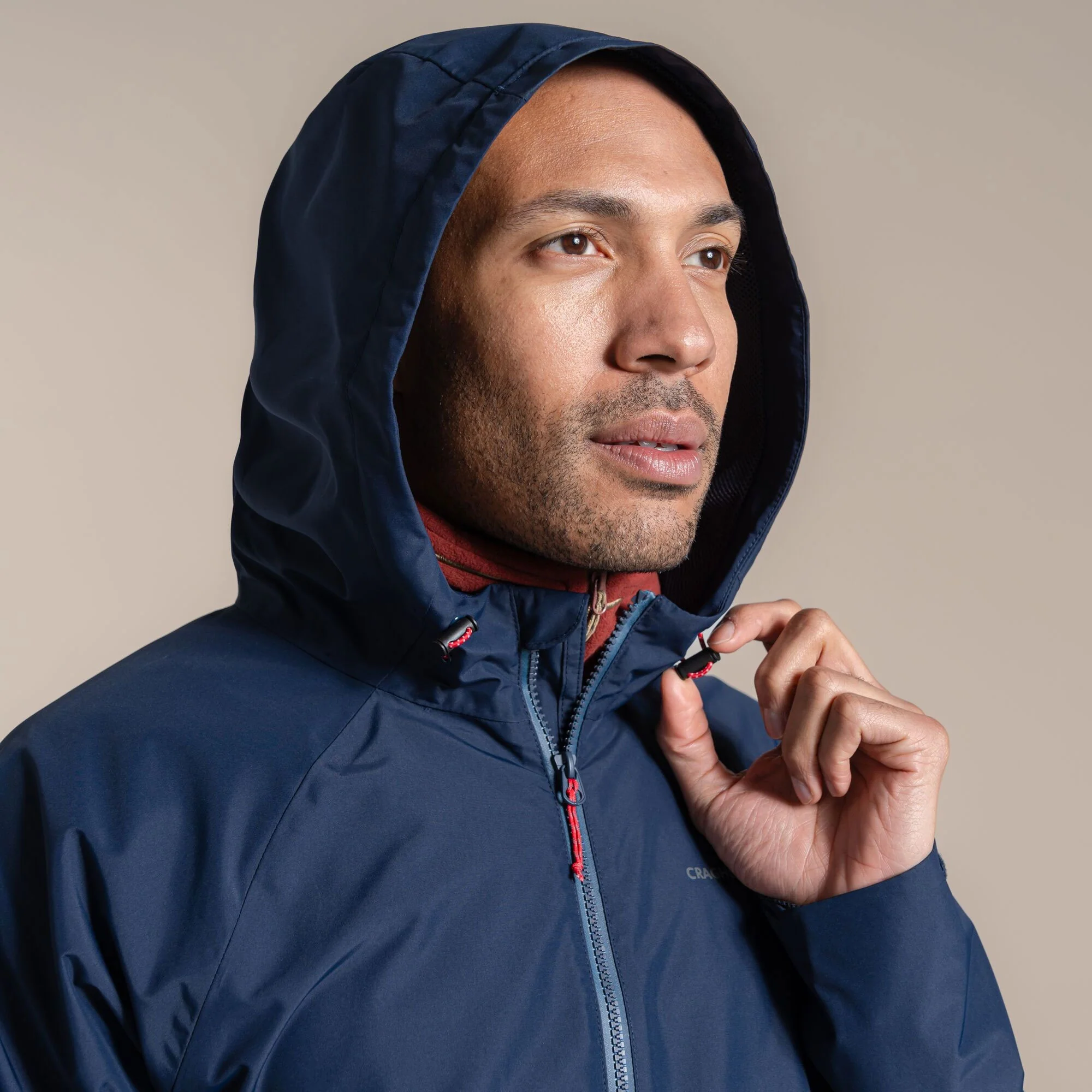 Craghoppers Men's Osuna Waterproof Jacket | Blue Navy / Poseidon Blue - Image 8