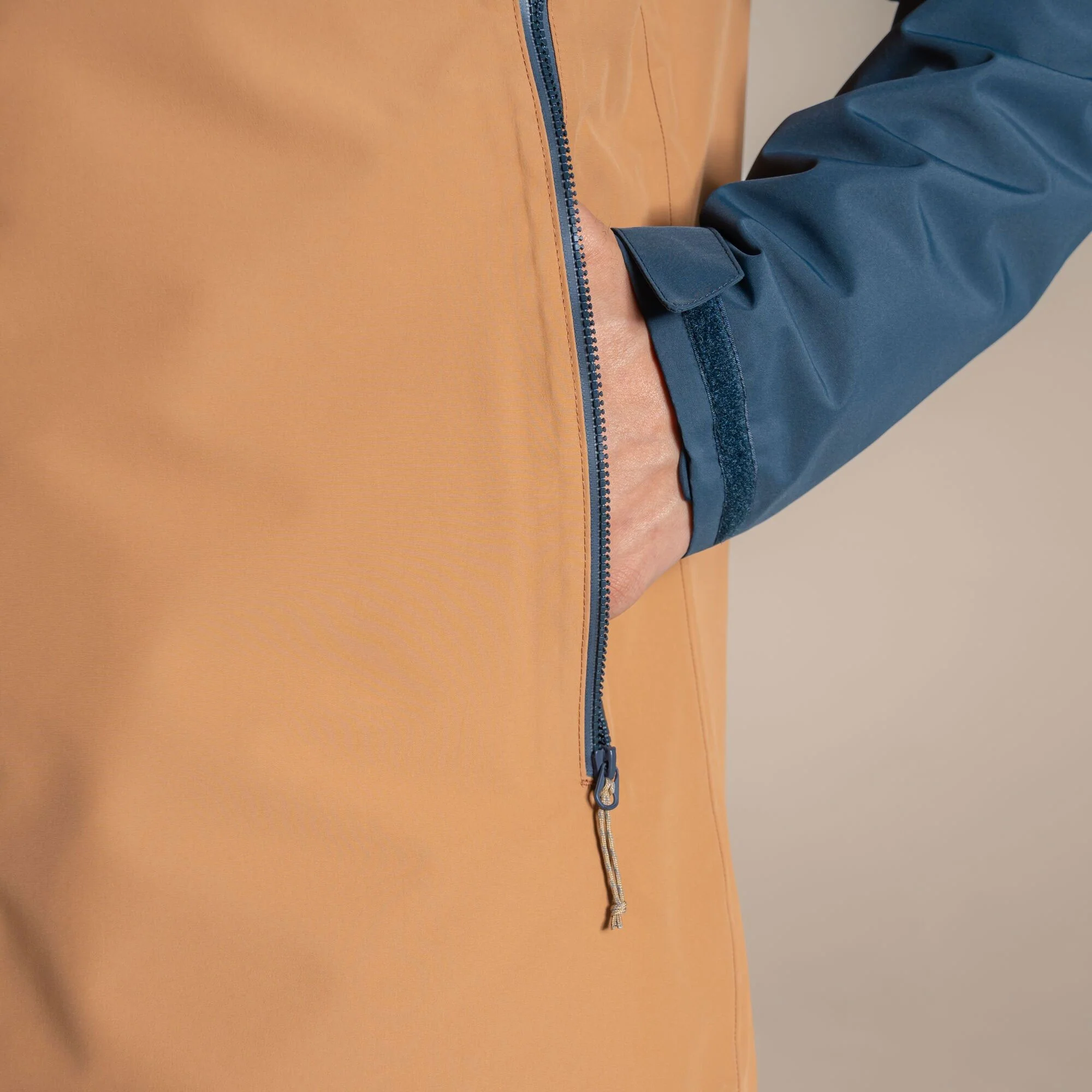 Craghoppers Men's Osuna Waterproof Jacket | Blue Stone / Boulder - Image 7