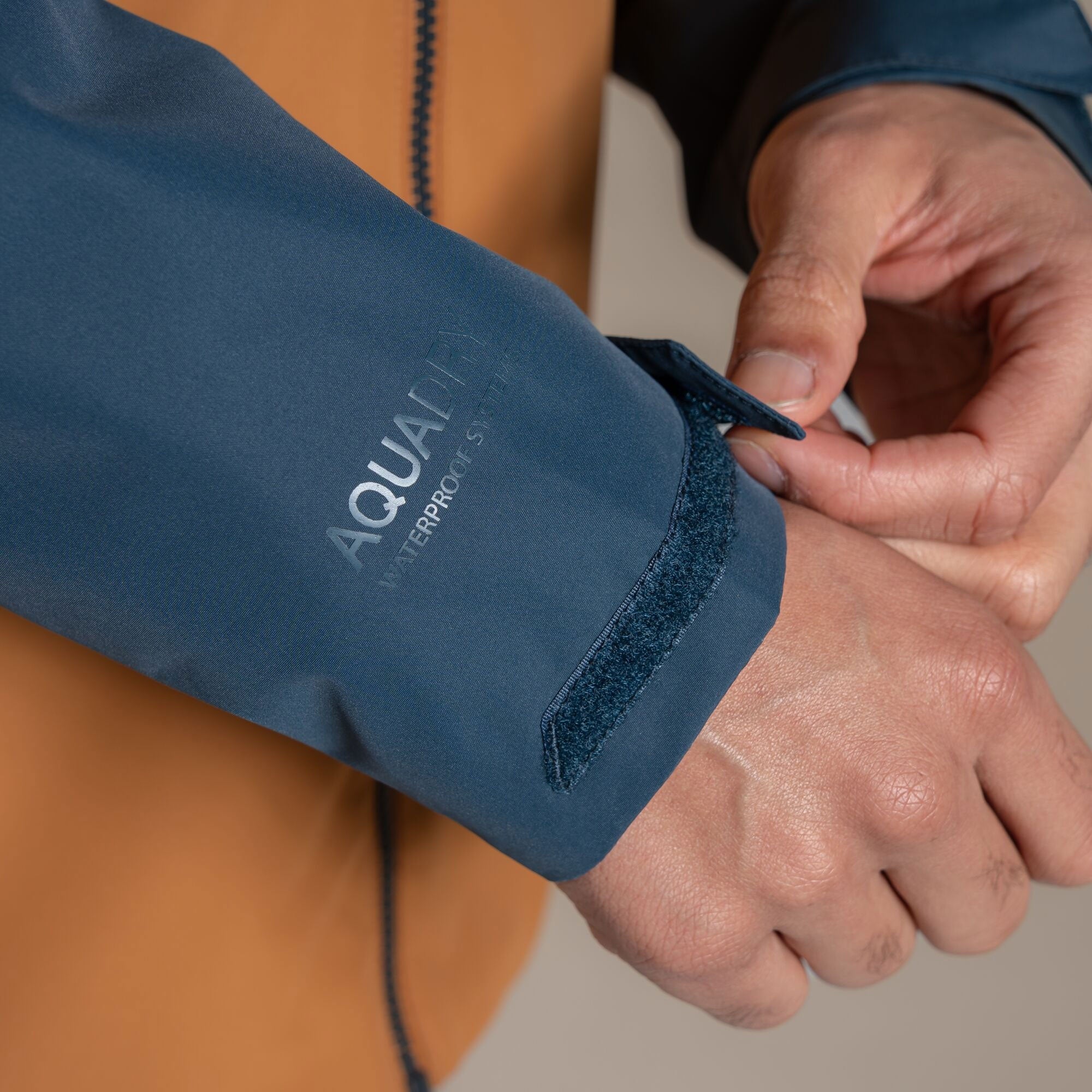 Craghoppers Men's Osuna Waterproof Jacket | Blue Stone / Boulder - Image 8