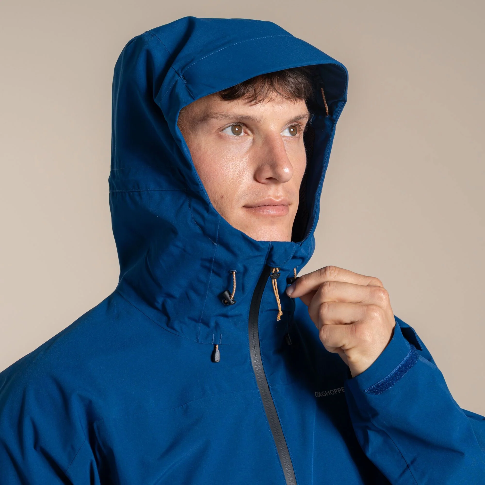 Craghoppers Men's Ponsa Waterproof Jacket | Juniper Berry - Image 8