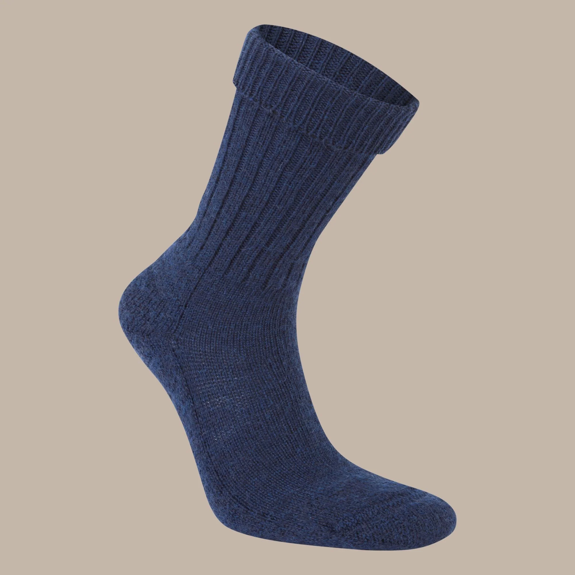 Craghoppers Unisex Wool Hiker Socks | Dark Navy Marl