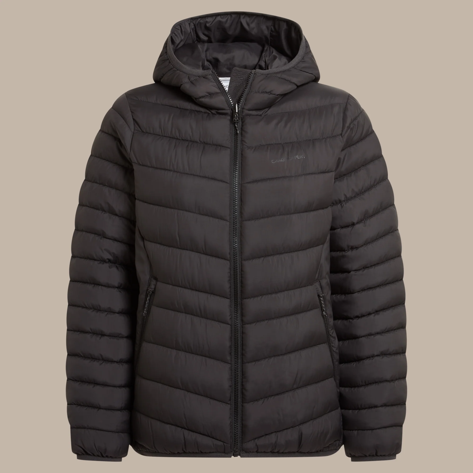 Craghoppers Women's Compresslite IX Hooded Insulating Jacket | Black - Image 7