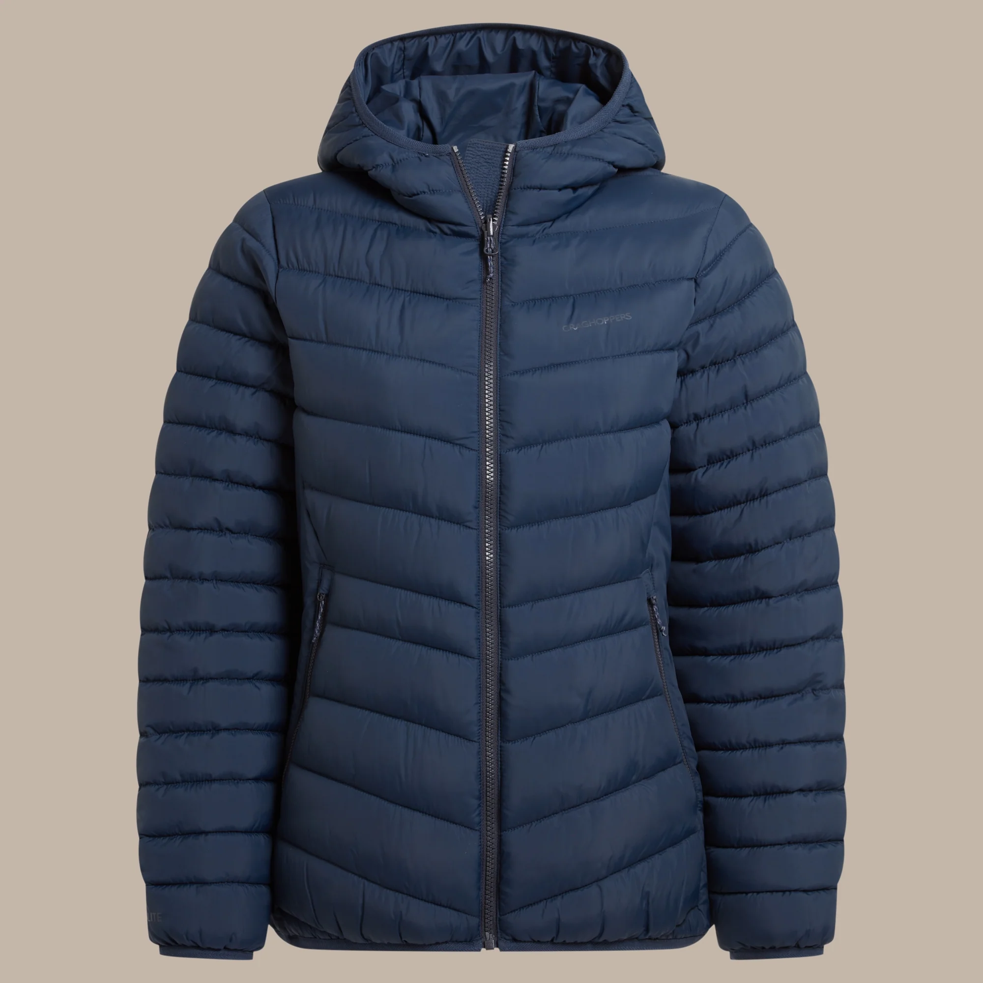 Craghoppers Women's Compresslite IX Hooded Insulating Jacket | Blue Navy - Image 7
