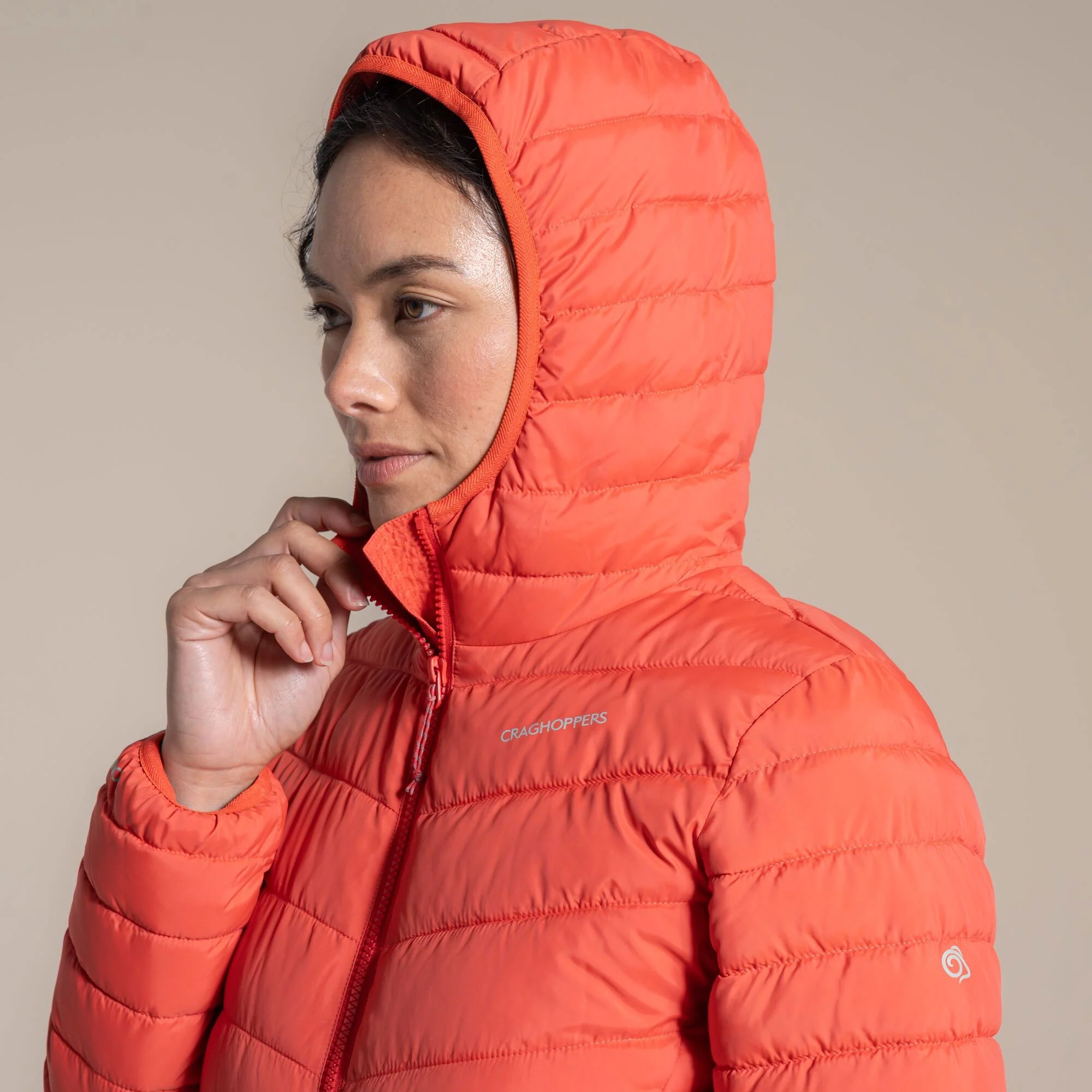 Craghoppers Women's Compresslite IX Hooded Insulating Jacket | Grenadine - Image 5