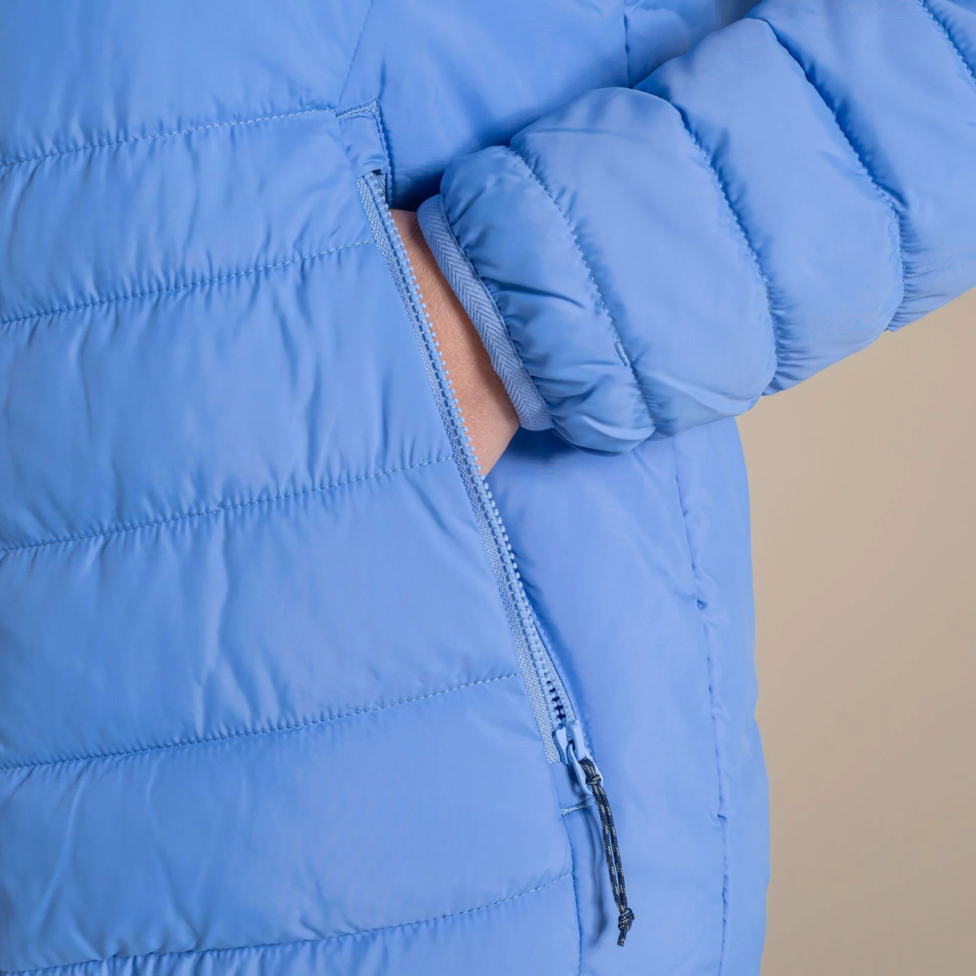 Craghoppers Women's Compresslite IX Hooded Insulating Jacket | Vinca Blue - Image 4