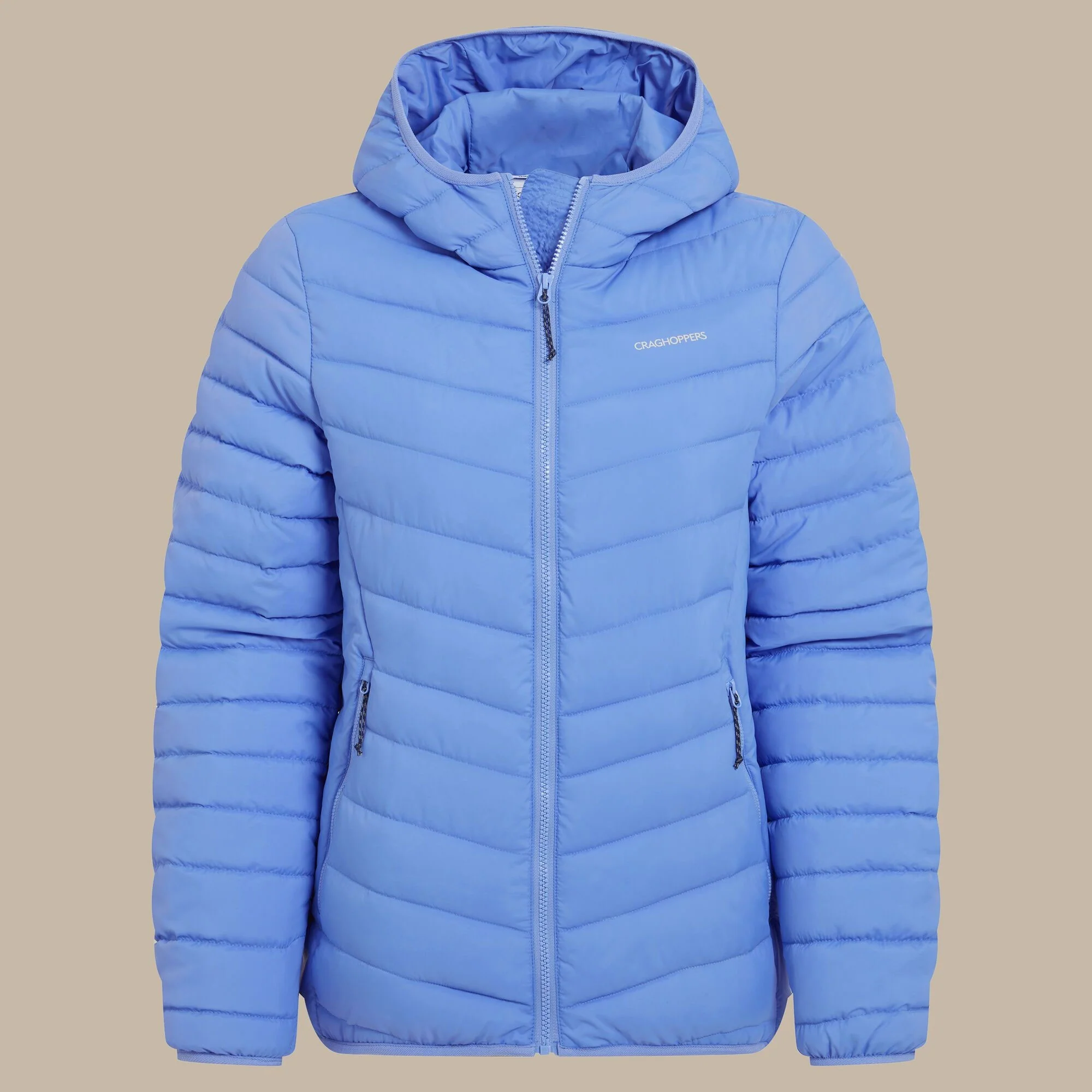 Craghoppers Women's Compresslite IX Hooded Insulating Jacket | Vinca Blue - Image 8