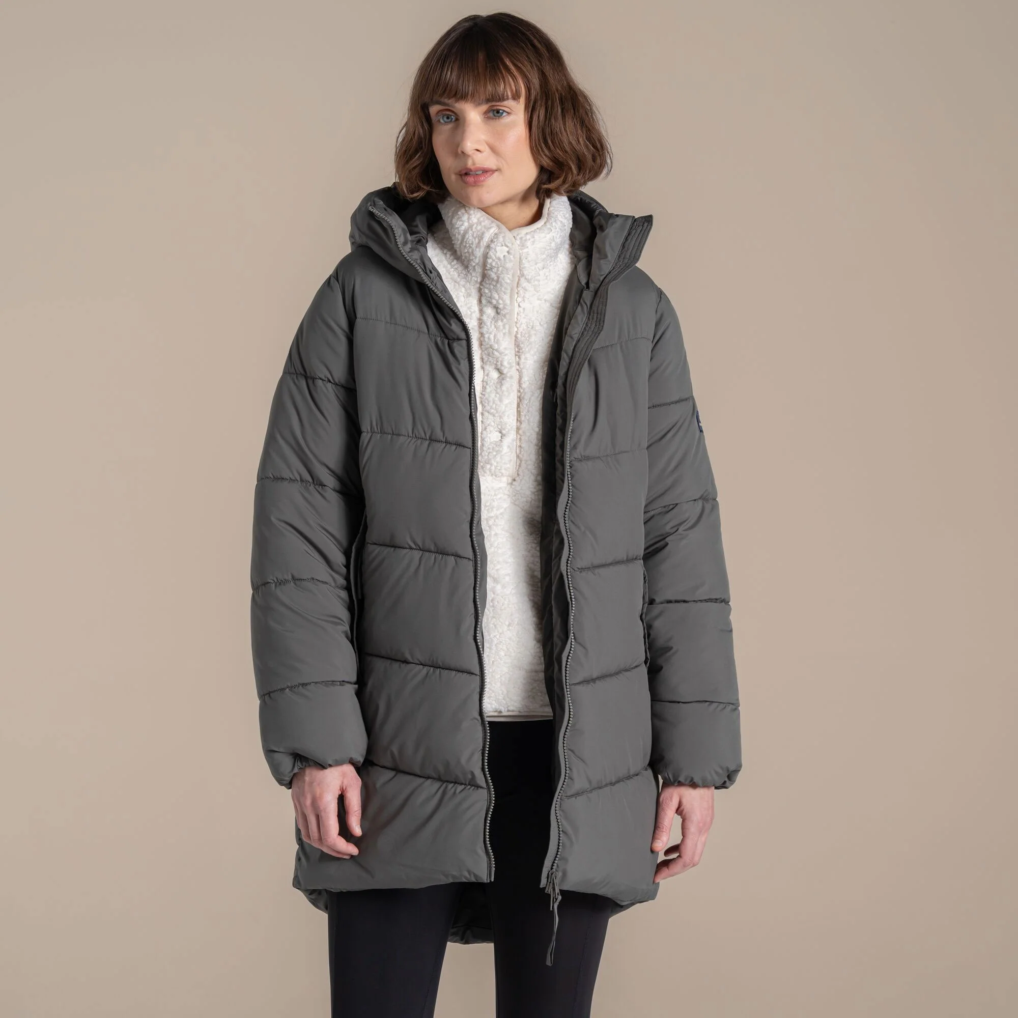 Craghoppers Women's Kendal Insulated Jacket | Nori Green - Image 4