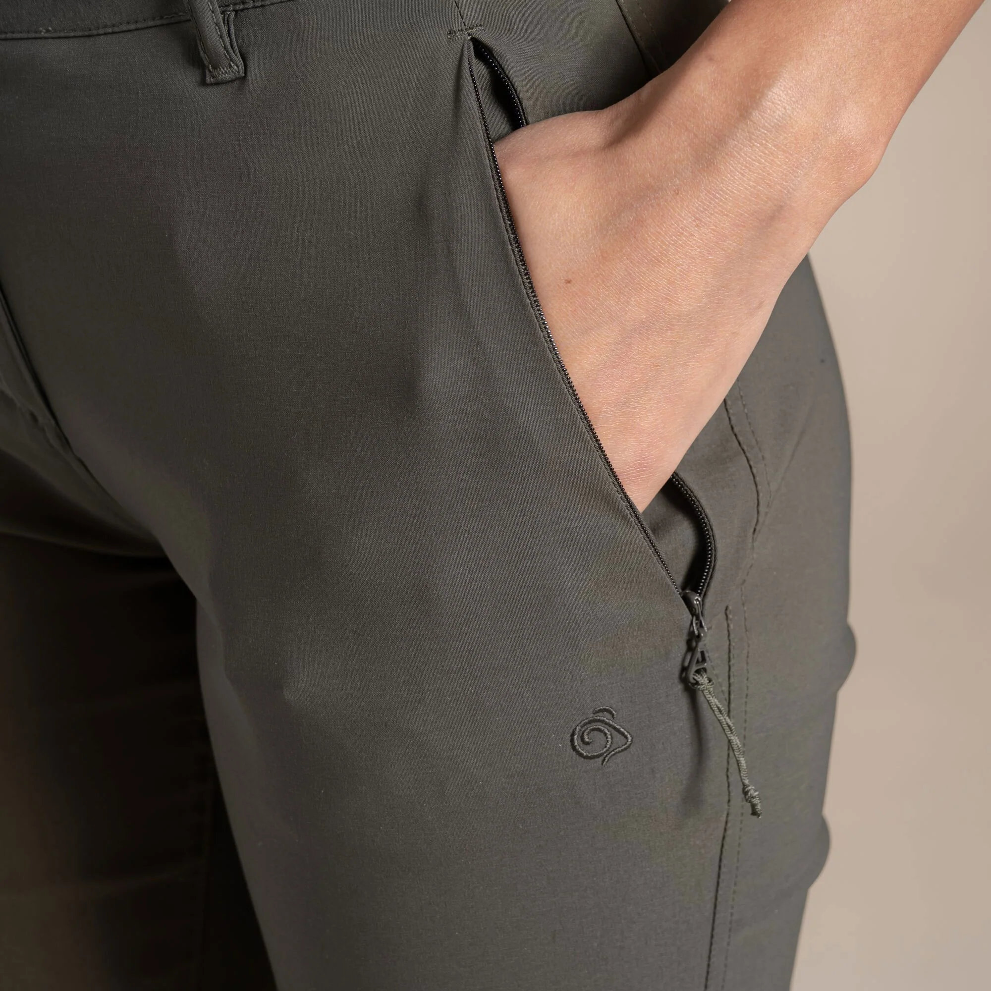 Craghoppers Women's Kiwi Pro III Trousers | Mid Khaki - Image 7