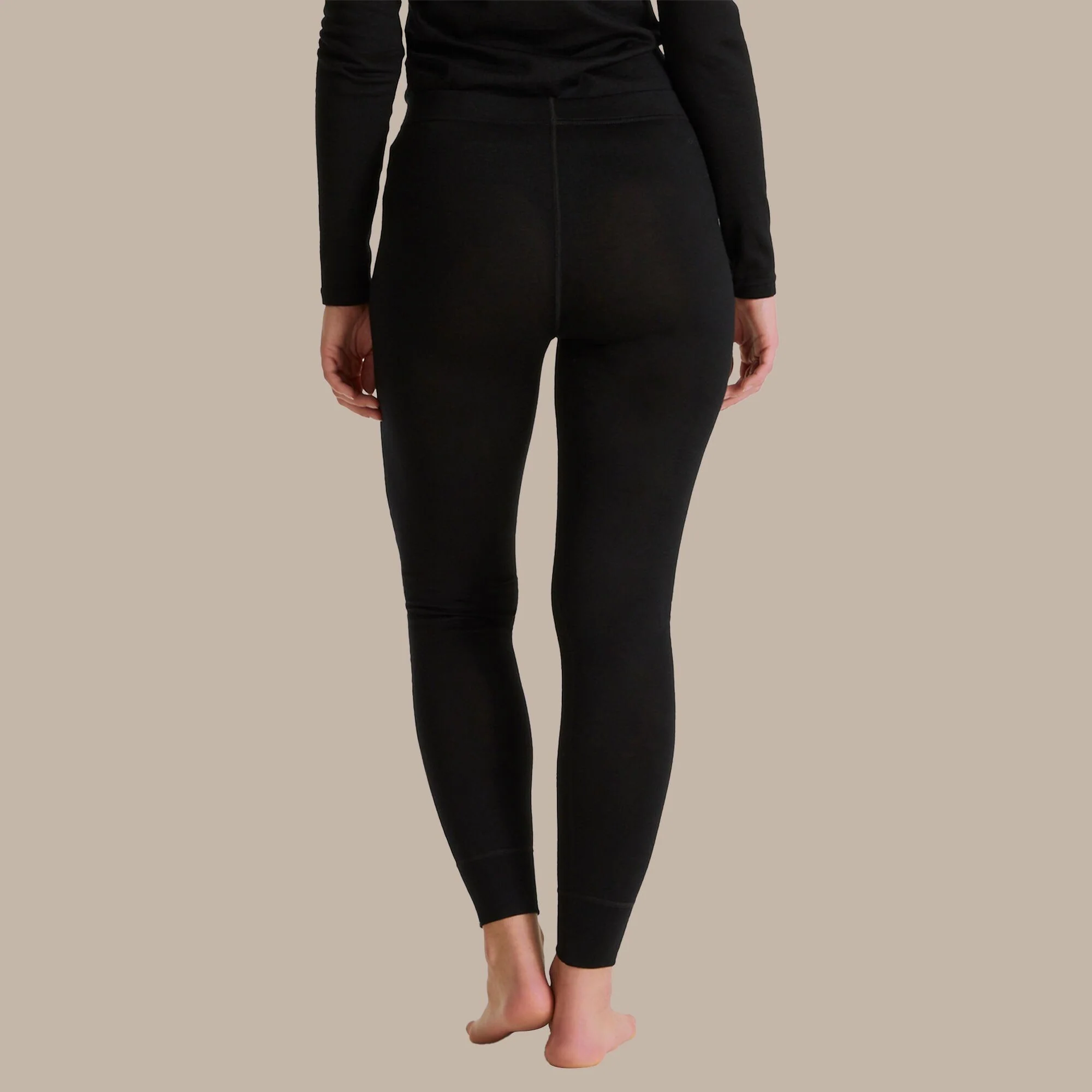 Craghoppers Women's Merino Baselayer Leggings | Black - Image 2