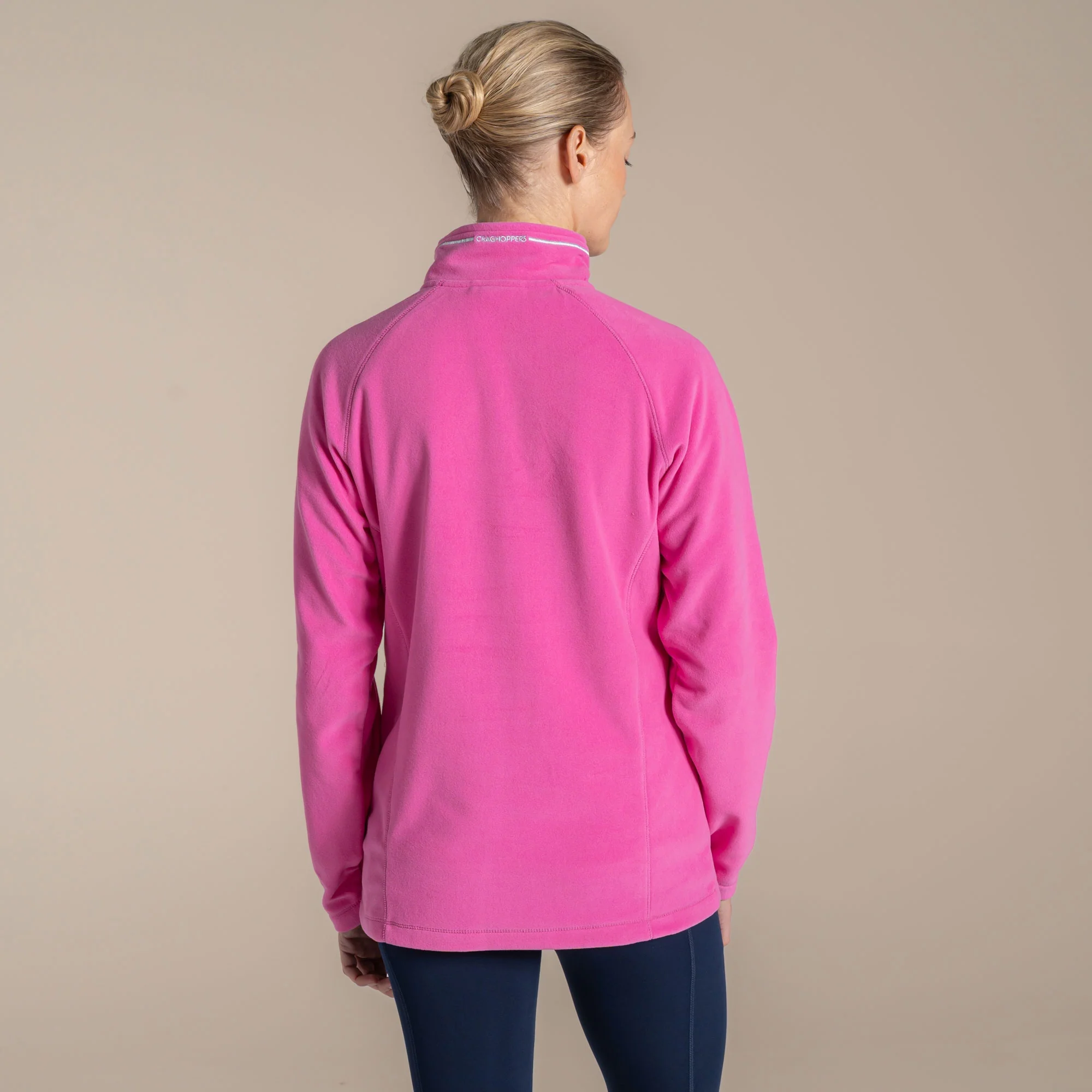 Craghoppers Women's Miska VI Half Zip Fleece | Damask Rose - Image 2