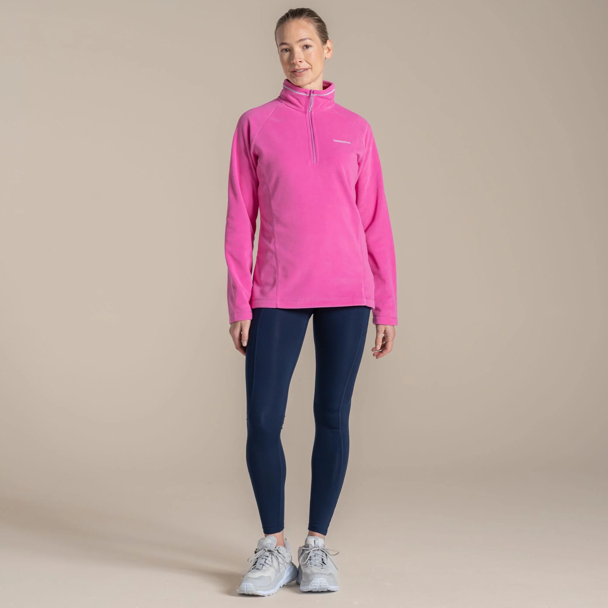 Craghoppers Women's Miska VI Half Zip Fleece | Damask Rose - Image 3