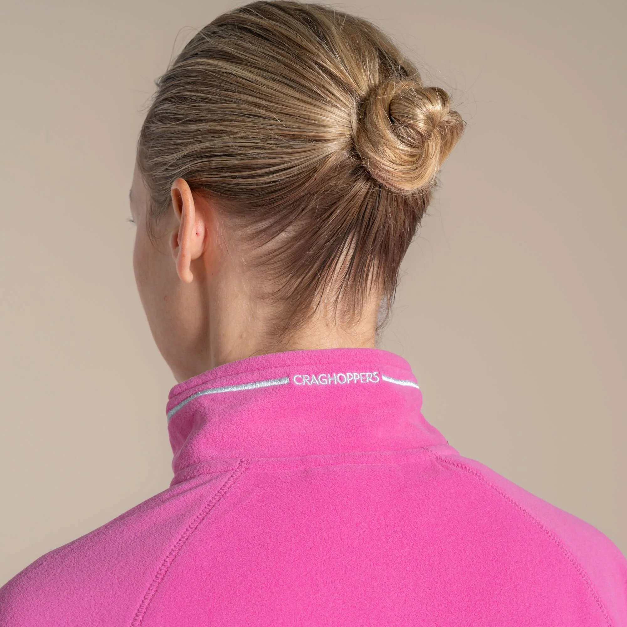 Craghoppers Women's Miska VI Half Zip Fleece | Damask Rose - Image 4