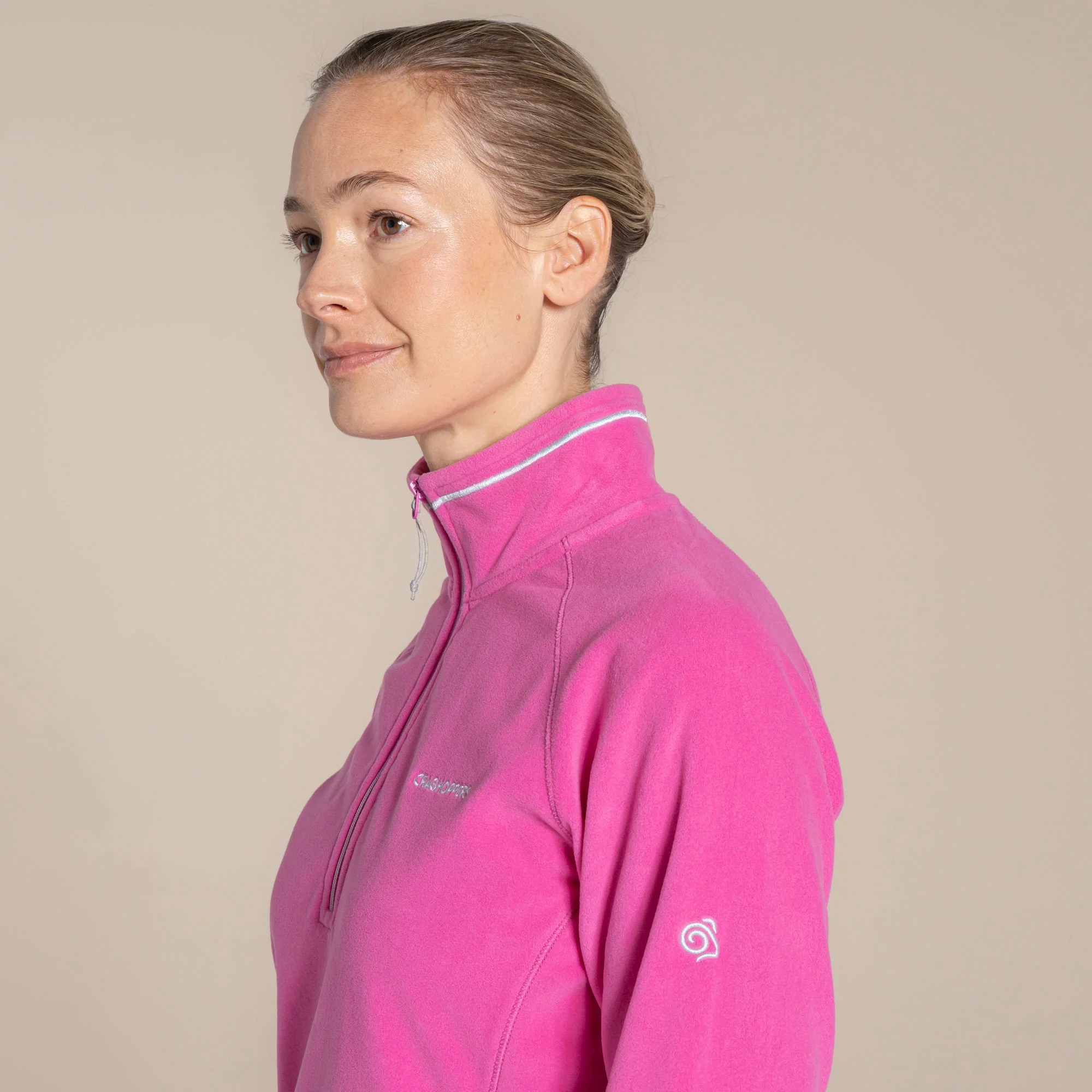Craghoppers Women's Miska VI Half Zip Fleece | Damask Rose - Image 5