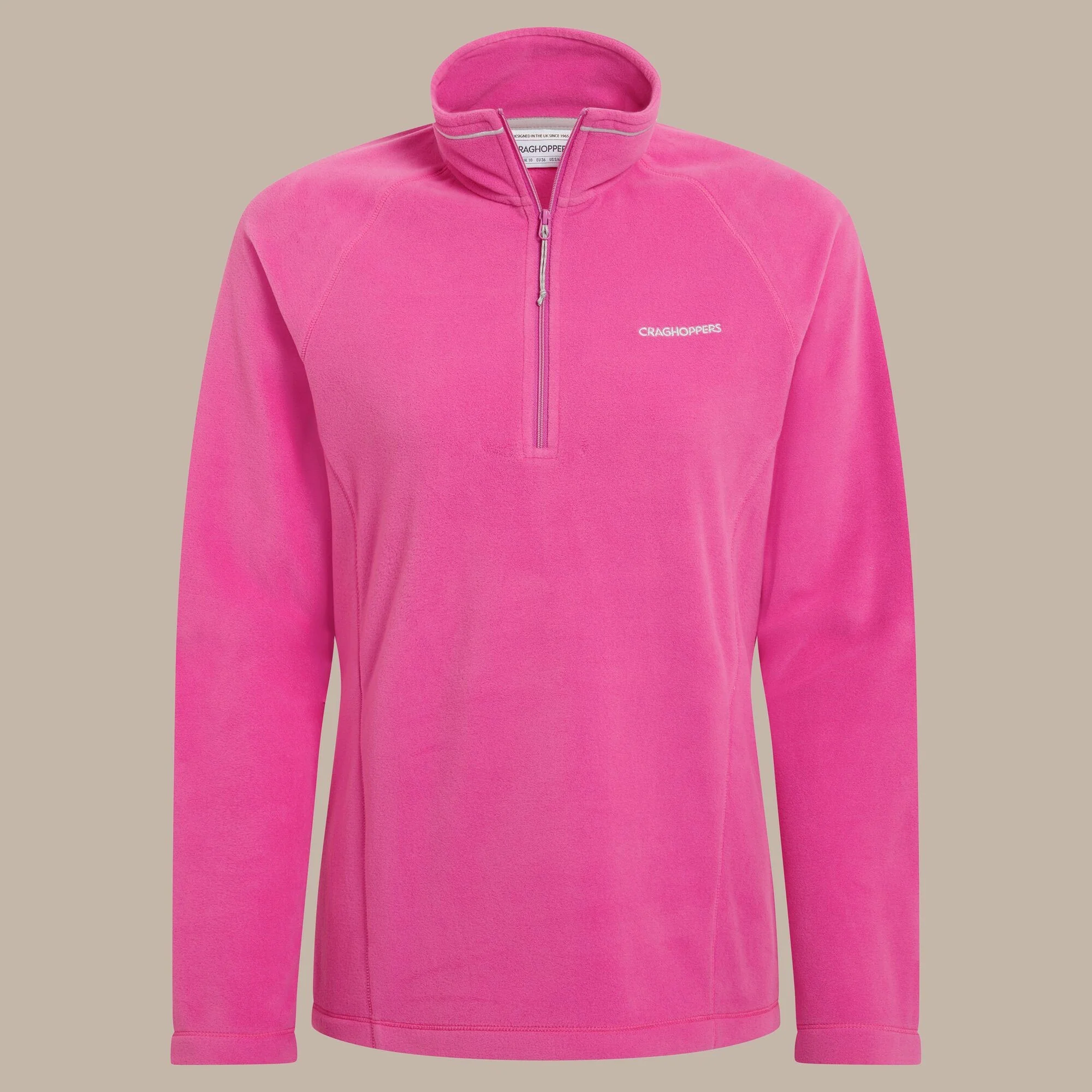 Craghoppers Women's Miska VI Half Zip Fleece | Damask Rose - Image 6